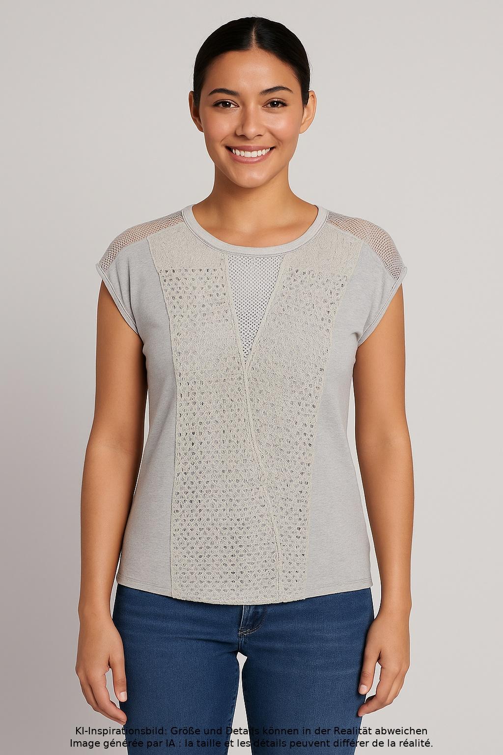 

Marc Cain Sports Damen T-Shirt, grau, Gr. 38