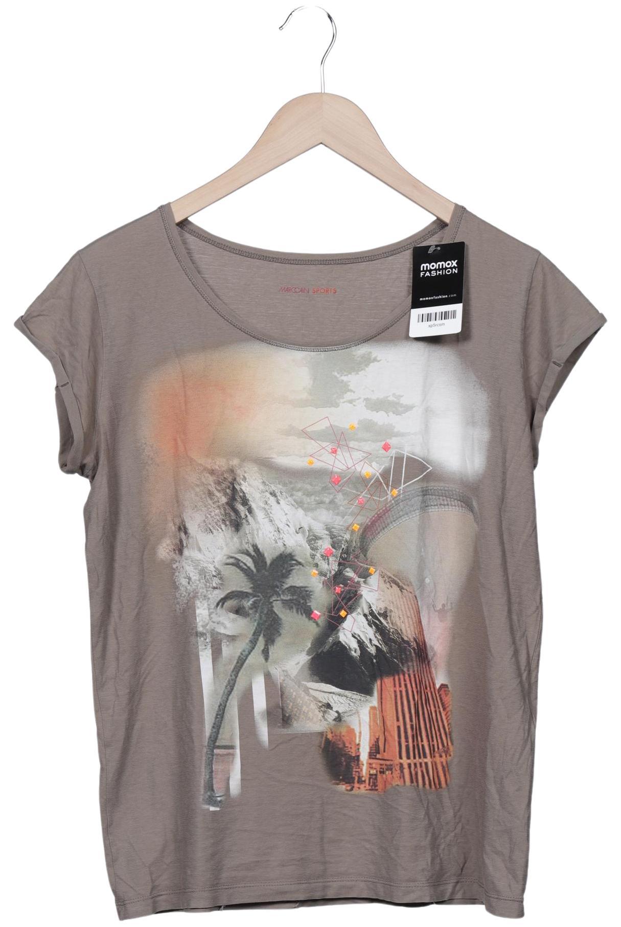 

Marc Cain Sports Damen T-Shirt, braun, Gr. 36
