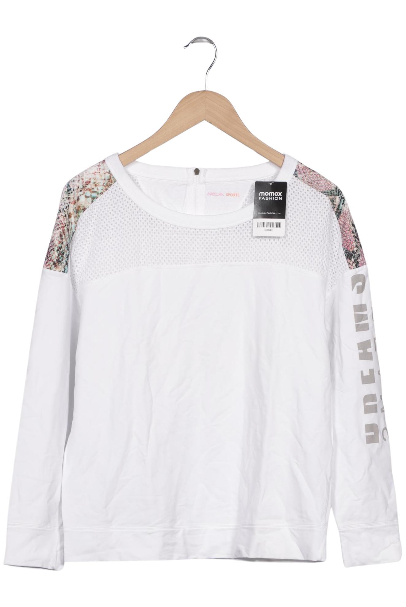 

Marc Cain Sports Damen Sweatshirt, weiß, Gr. 38