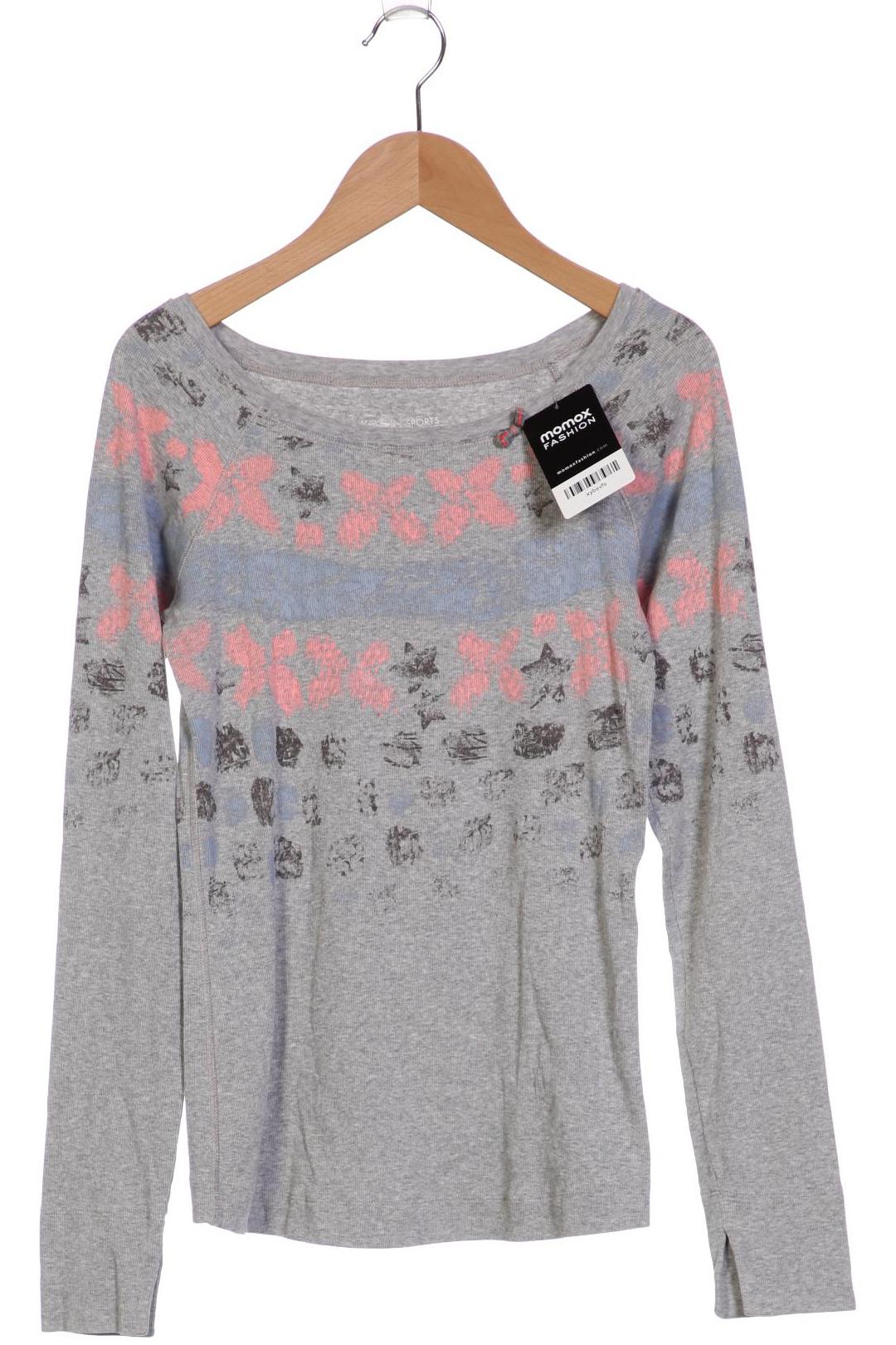 

Marc Cain Sports Damen Langarmshirt, grau, Gr. 30