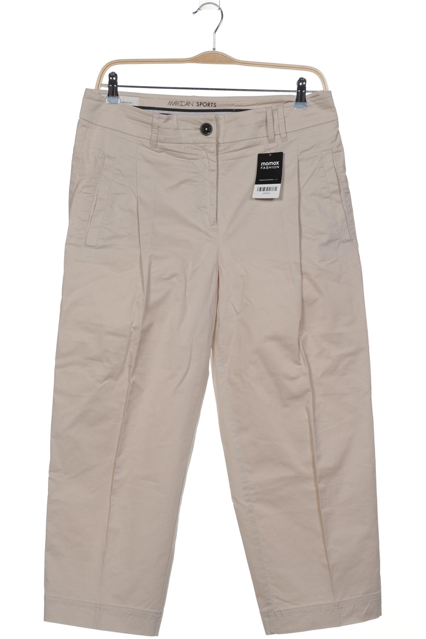 

Marc Cain Sports Damen Stoffhose, cremeweiß, Gr. 44