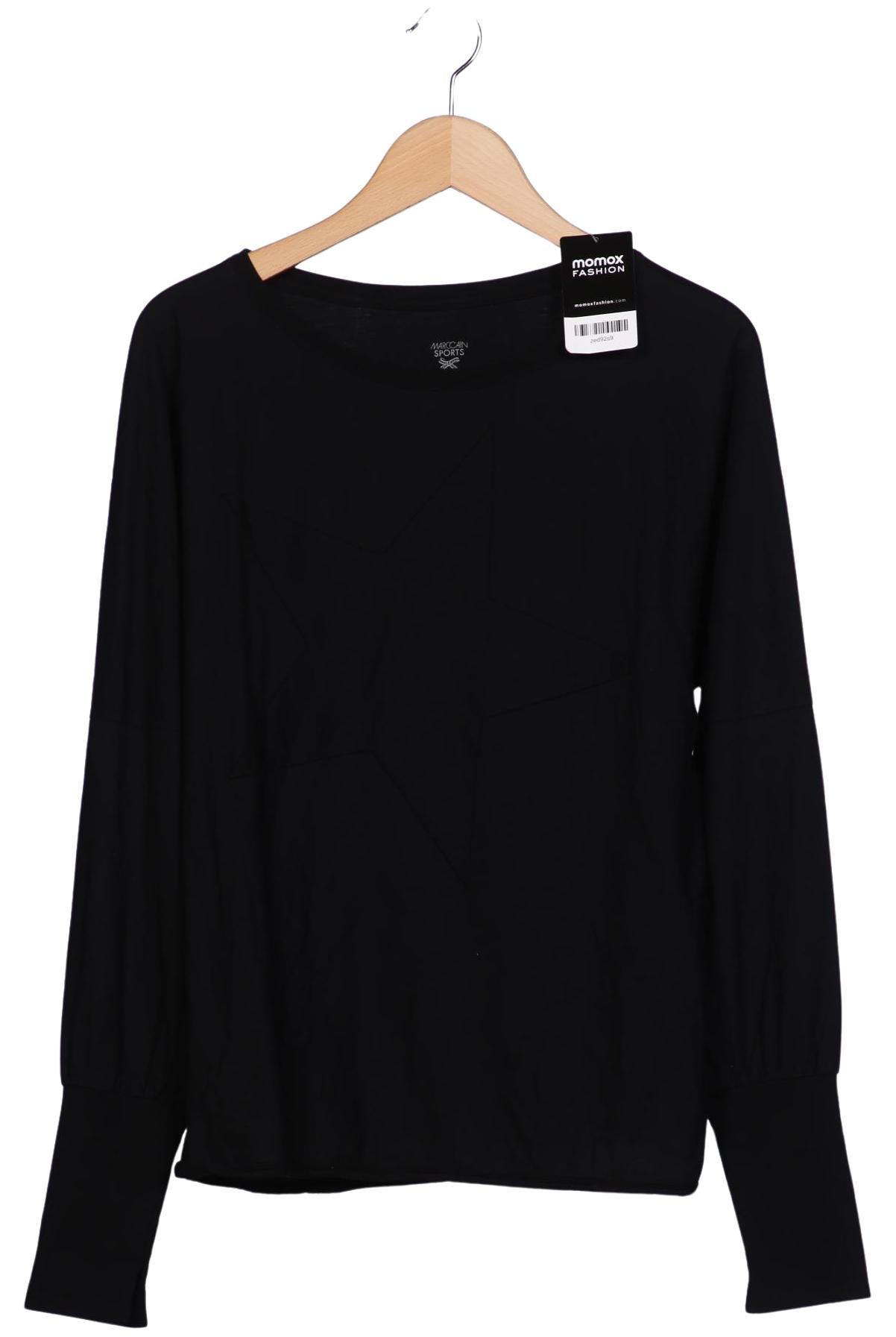 

Marc Cain Sports Damen Langarmshirt, schwarz, Gr. 36