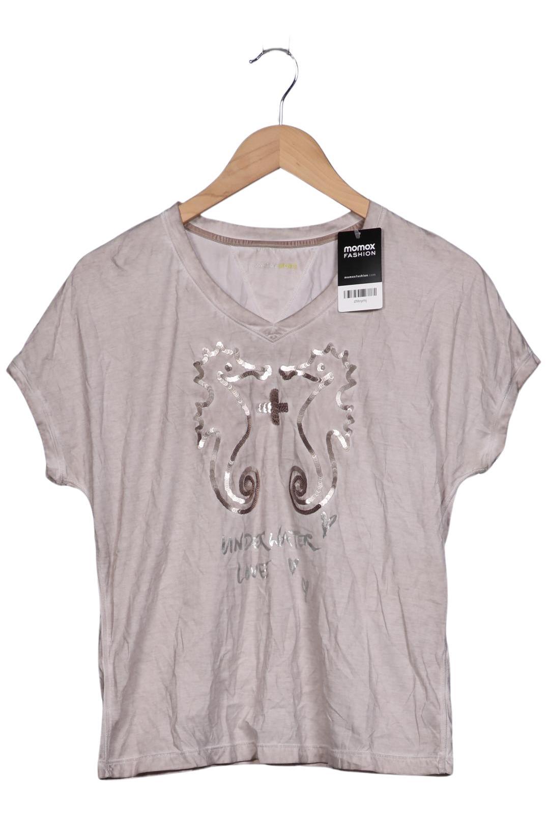 

Marc Cain Sports Damen T-Shirt, beige, Gr. 38