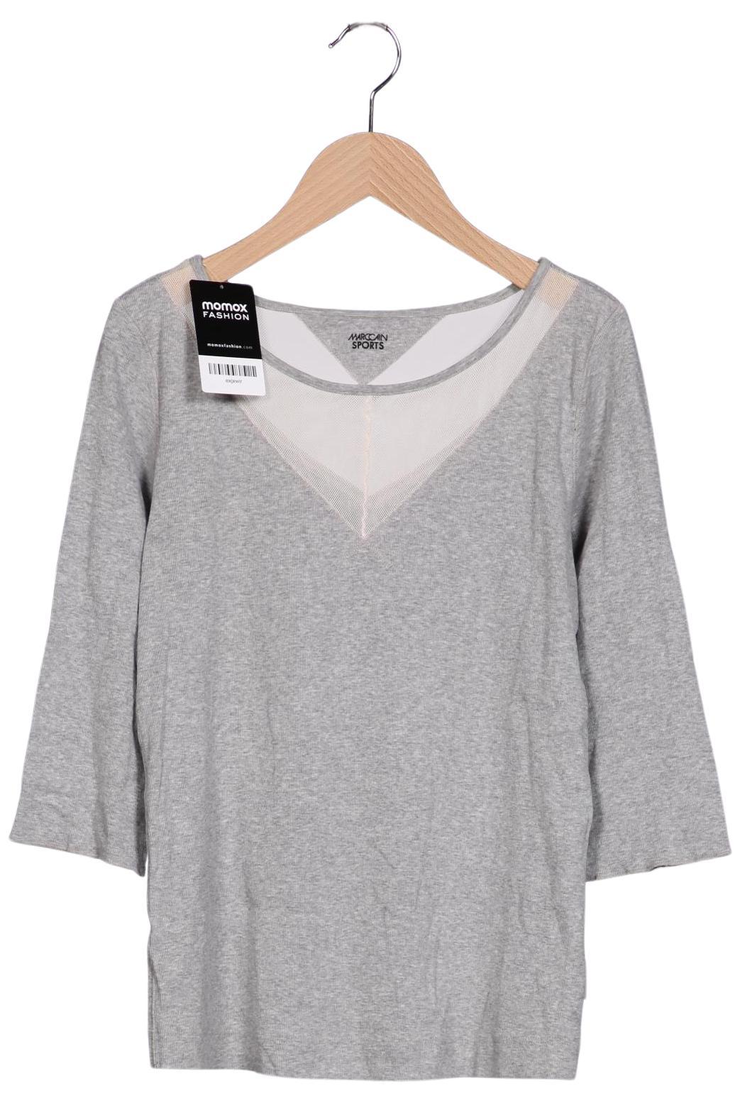 

Marc Cain Sports Damen Langarmshirt, grau, Gr. 36