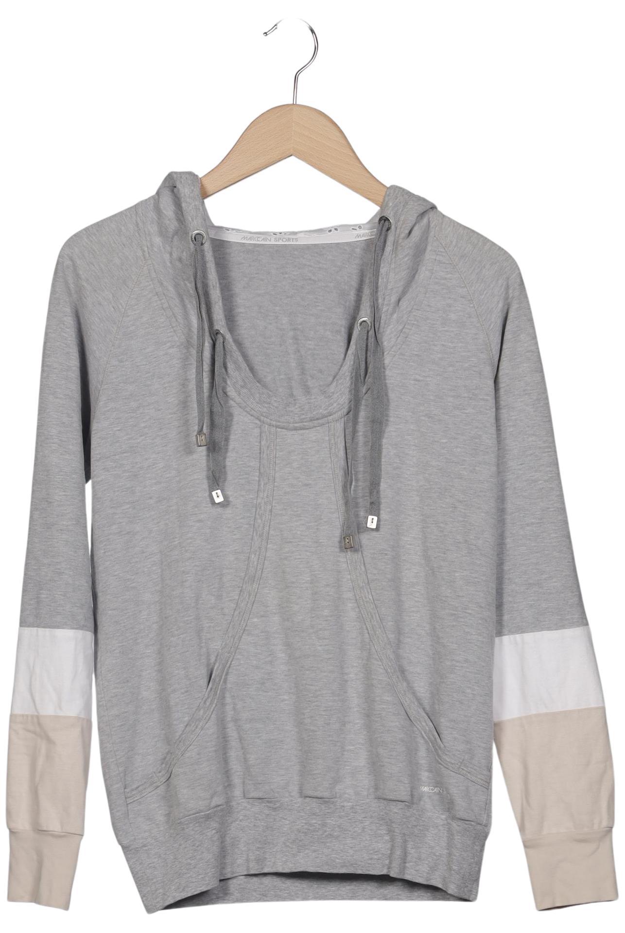 

Marc Cain Sports Damen Kapuzenpullover, grau, Gr. 36