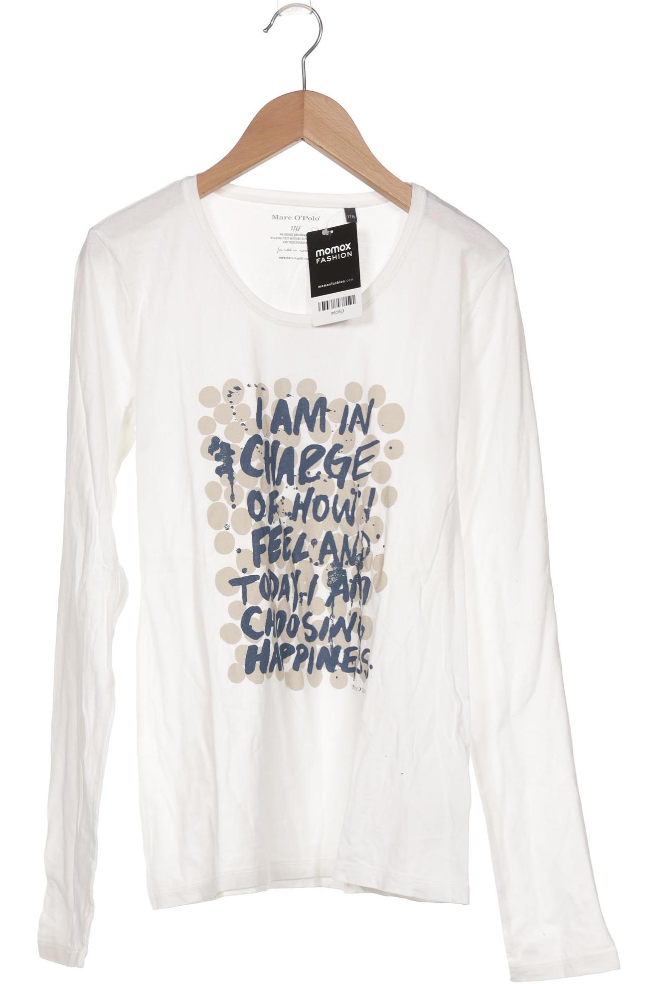

Marc O Polo Damen Langarmshirt, weiß, Gr. 176