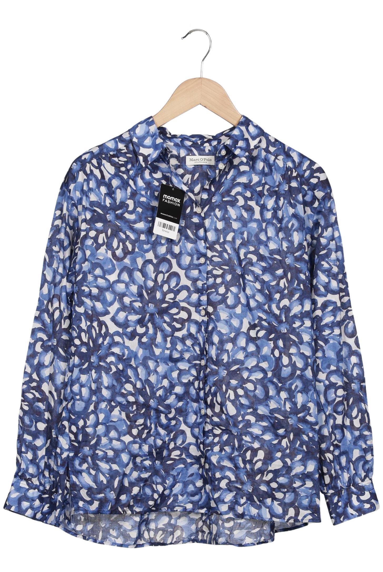 

Marc O Polo Damen Bluse, blau, Gr. 36