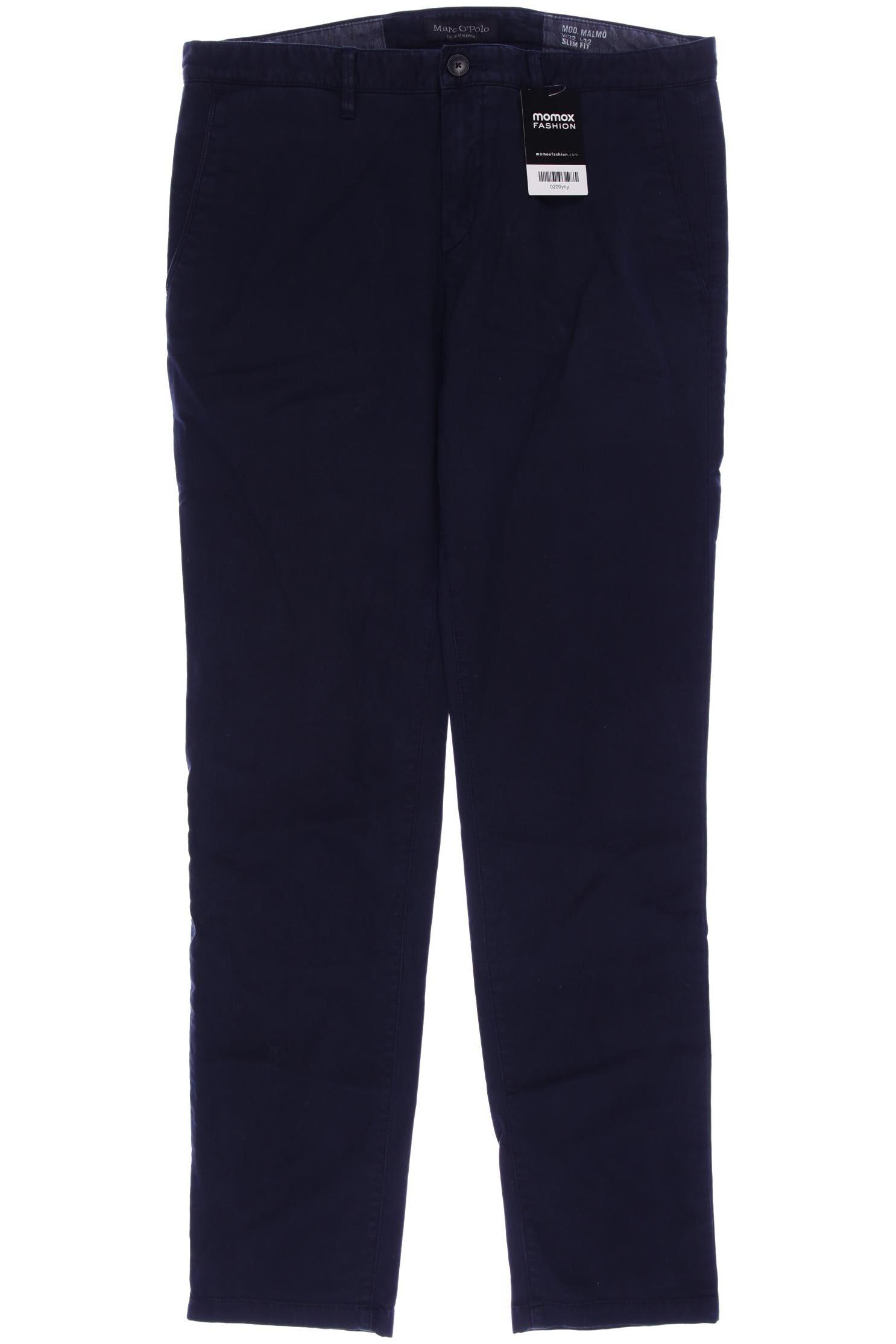 

Marc O Polo Herren Stoffhose, marineblau
