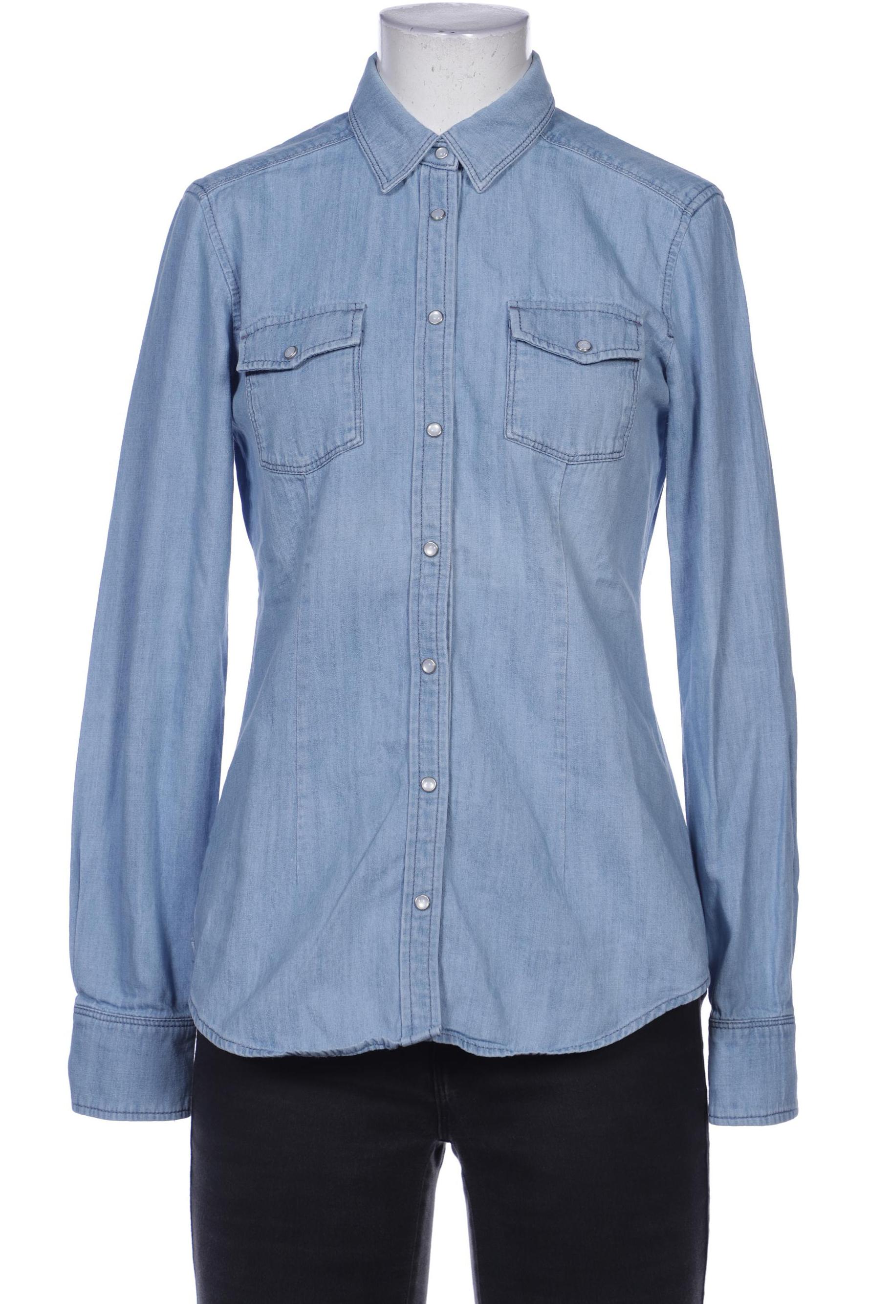 

Marc O Polo Damen Bluse, blau, Gr. 34