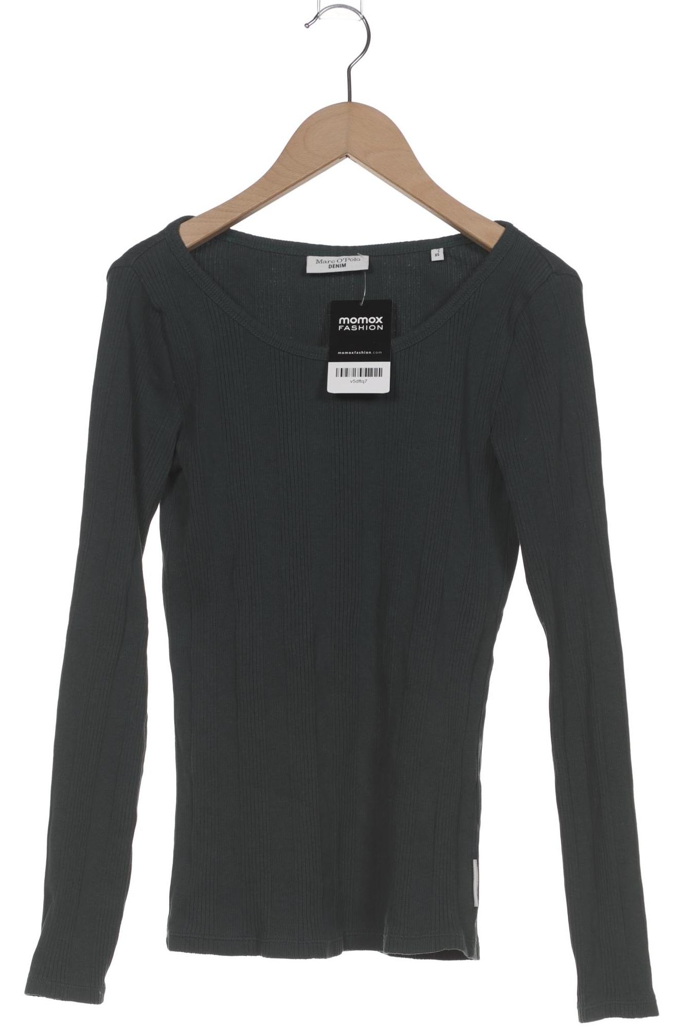 

Marc O Polo Damen Langarmshirt, türkis, Gr. 34
