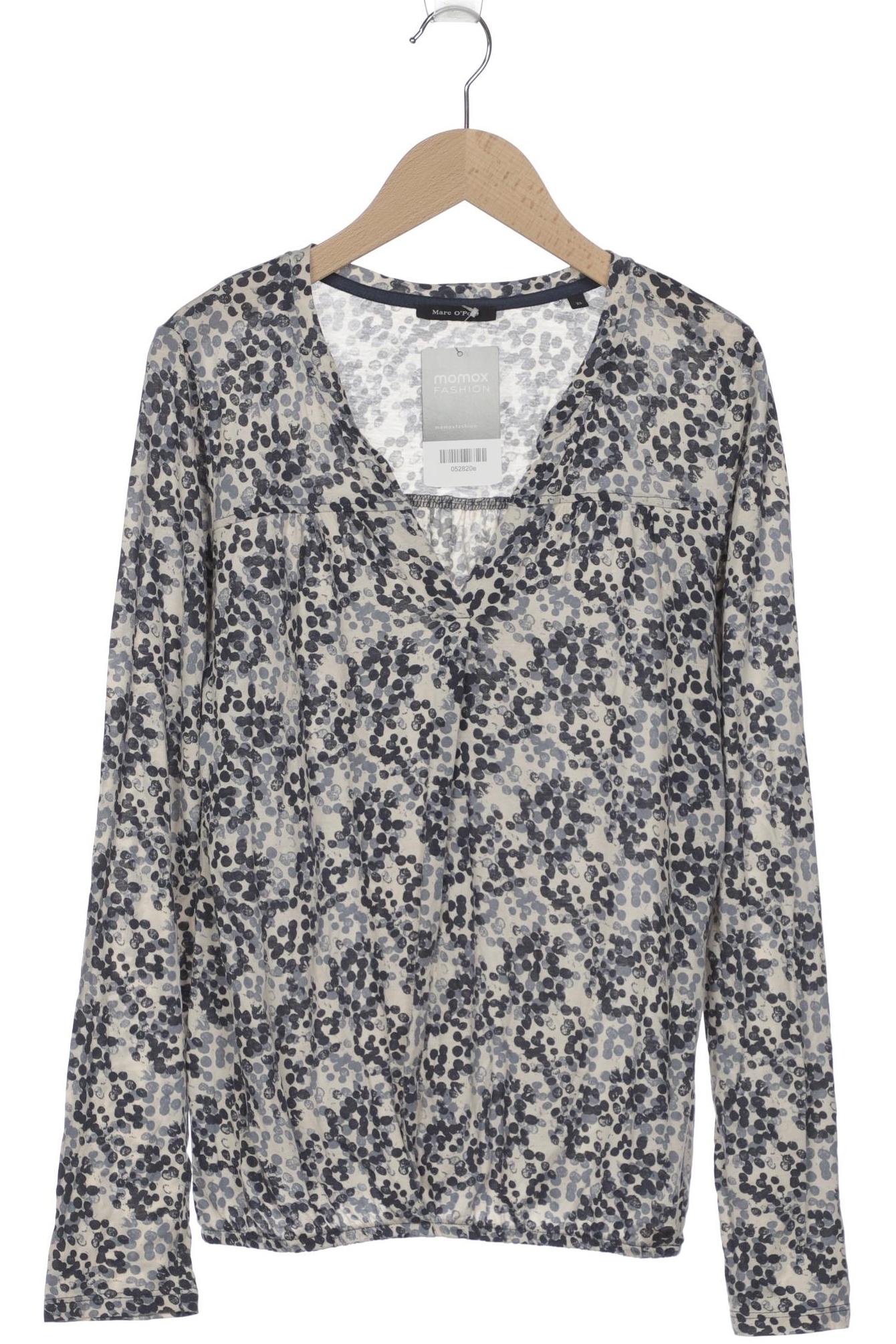 

Marc O Polo Damen Langarmshirt, marineblau, Gr. 34