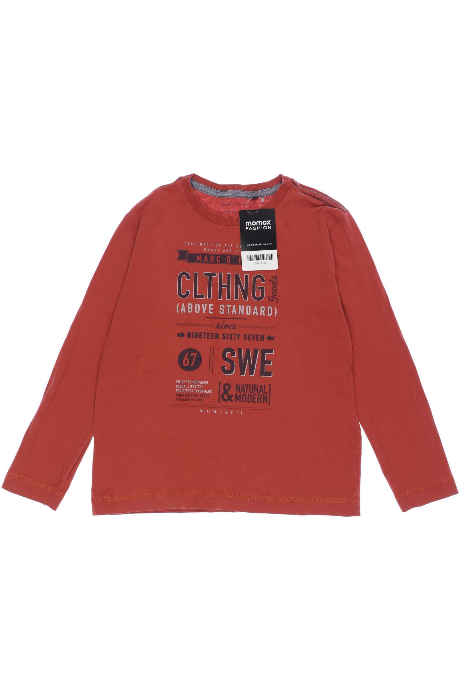 

Marc O Polo Herren Langarmshirt, orange, Gr. 128