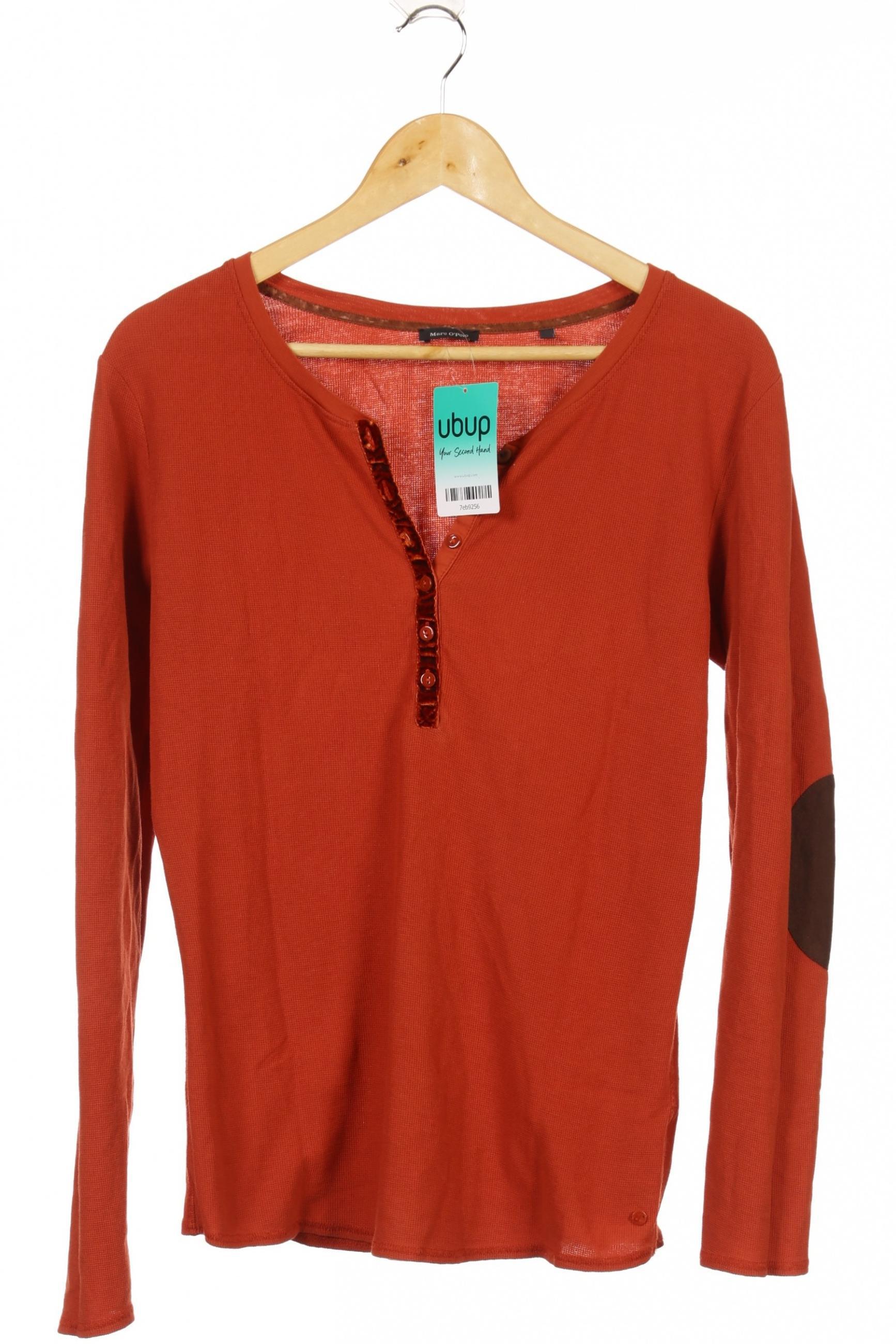 

Marc O Polo Damen Langarmshirt, orange, Gr. 38