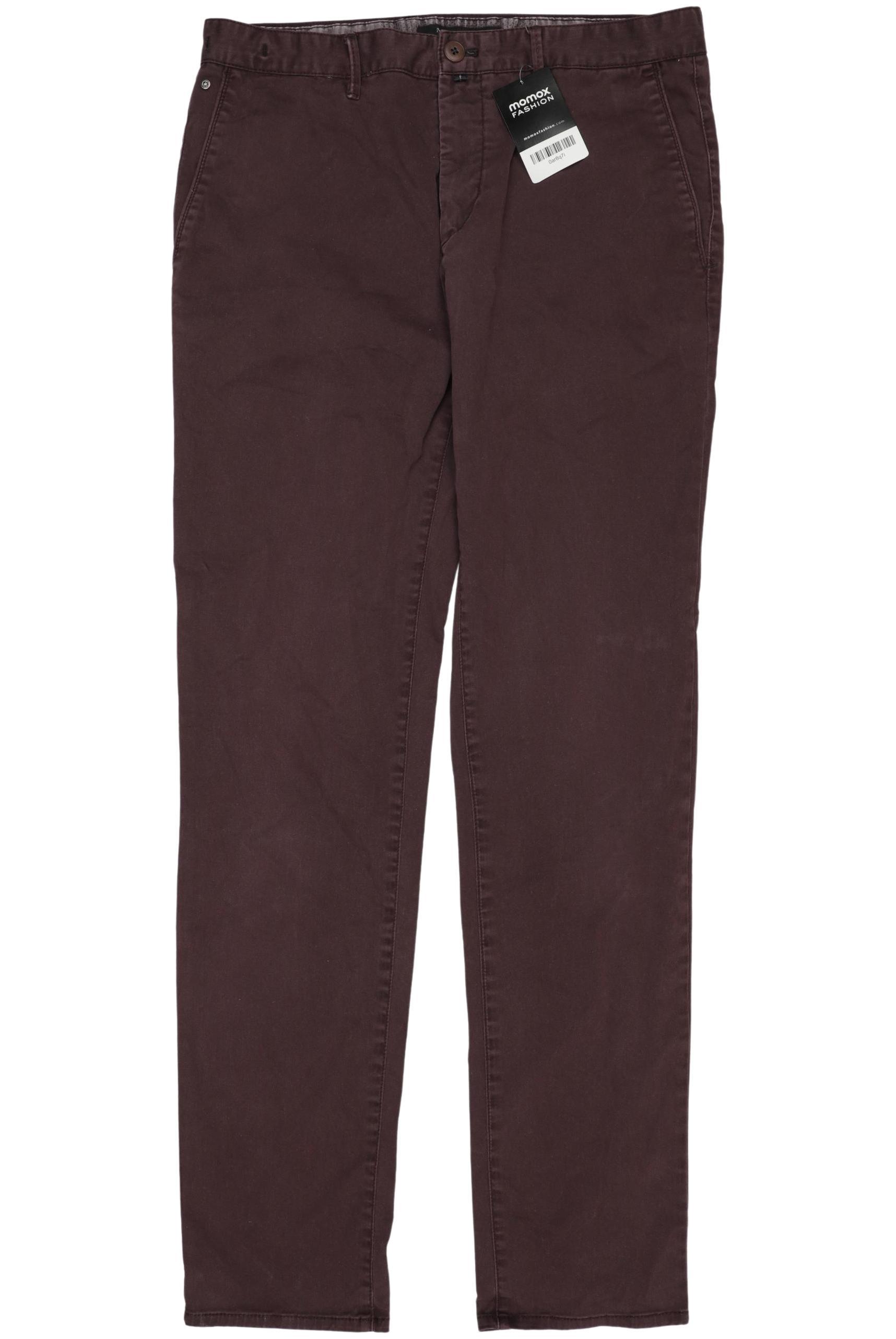 

Marc O Polo Herren Stoffhose, bordeaux, Gr. 48
