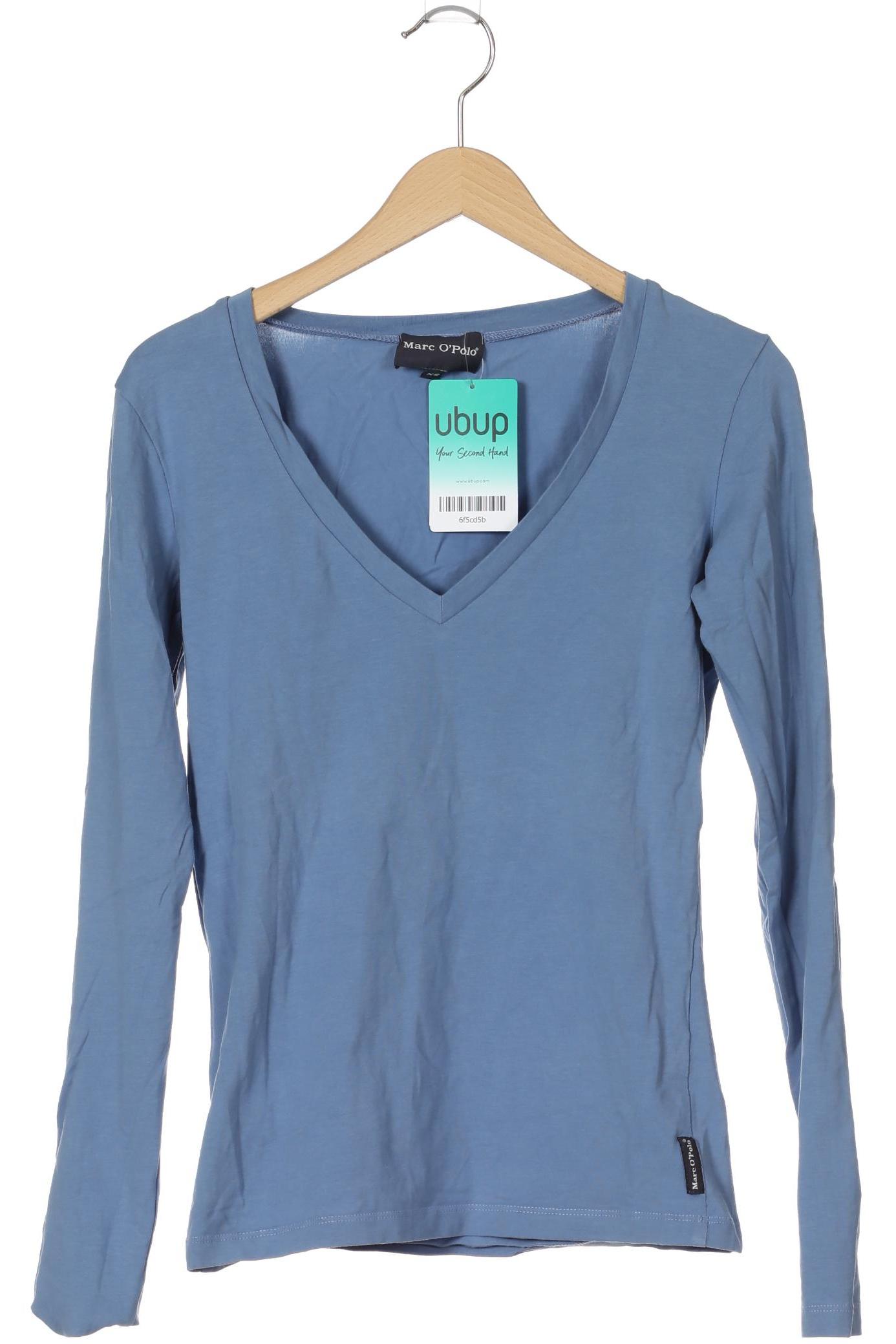 

Marc O Polo Damen Langarmshirt, blau, Gr. 34