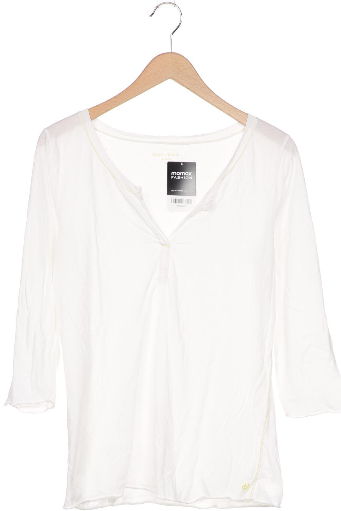 

Marc O Polo Damen Langarmshirt, weiß, Gr. 38