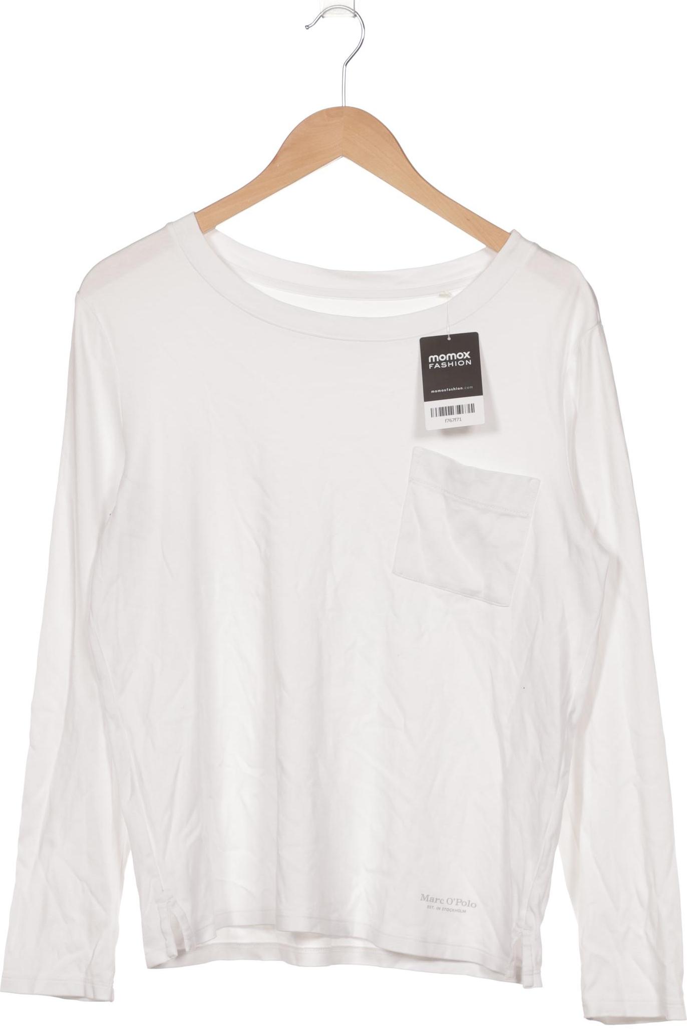 

Marc O Polo Damen Langarmshirt, weiß, Gr. 36