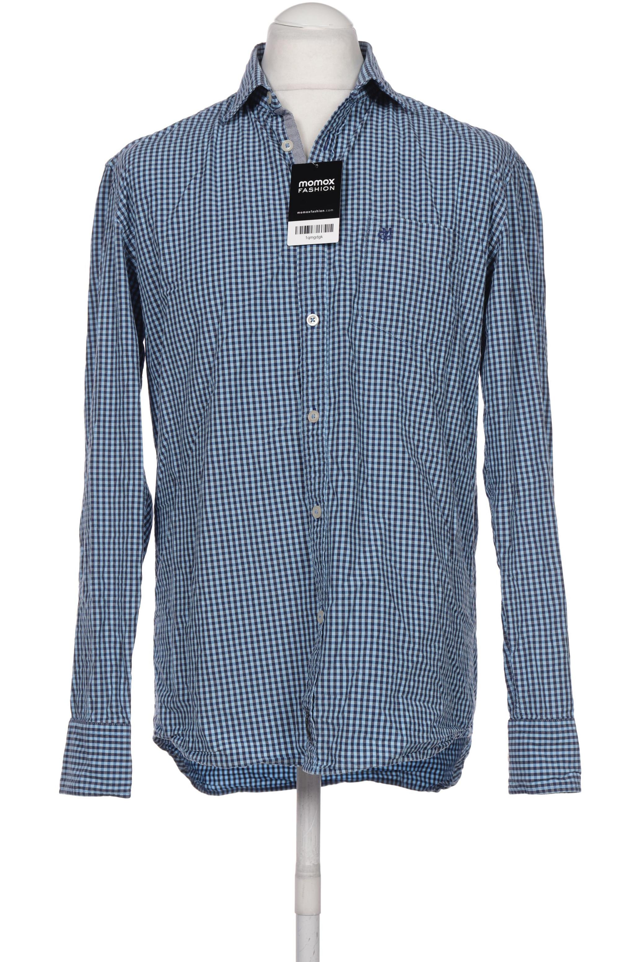 

Marc O Polo Herren Hemd, blau, Gr. 52