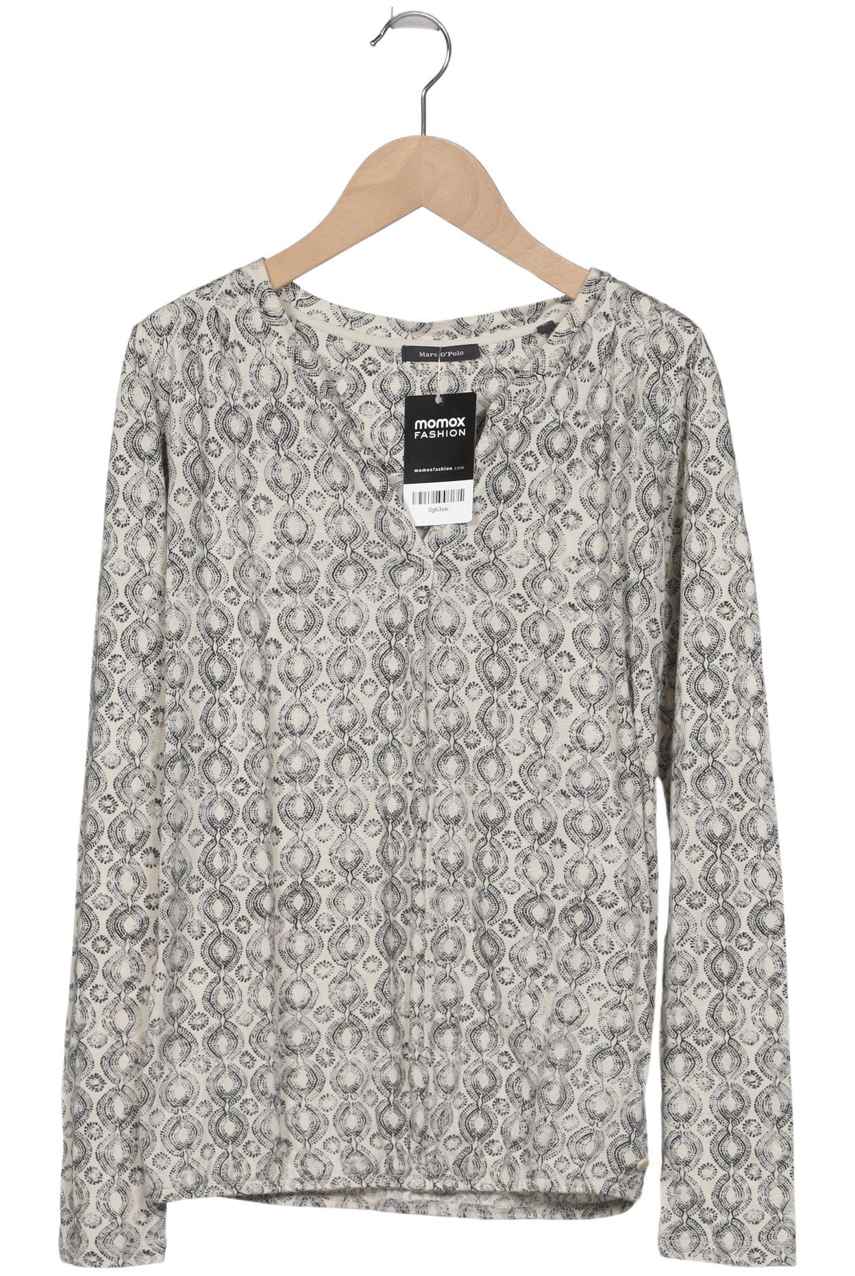 

Marc O Polo Damen Langarmshirt, cremeweiß, Gr. 34