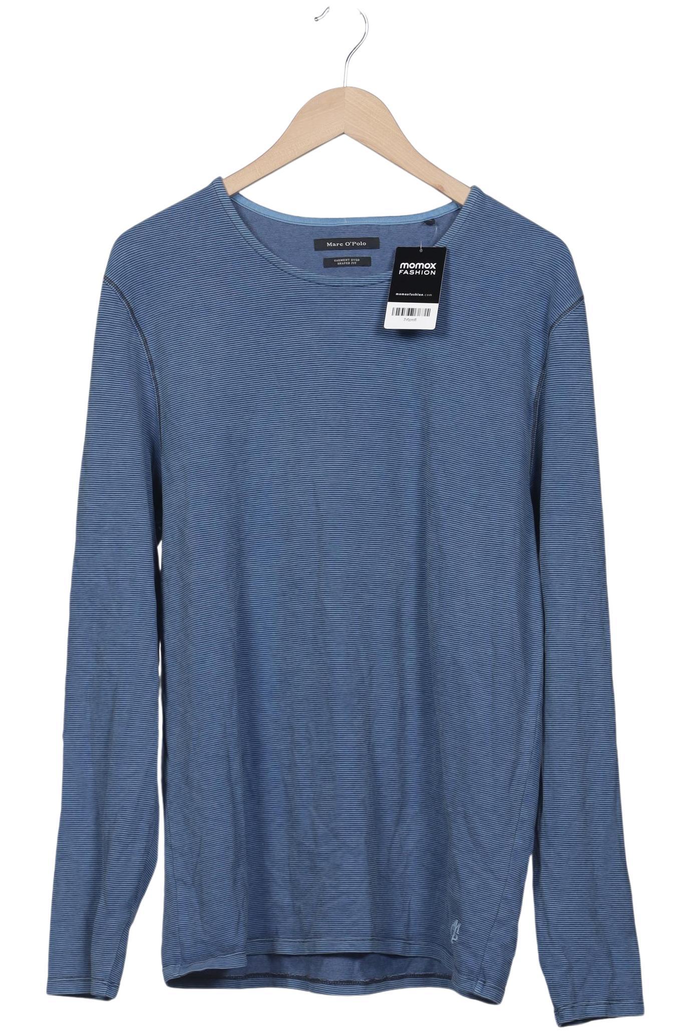 

Marc O Polo Herren Langarmshirt, blau, Gr. 54