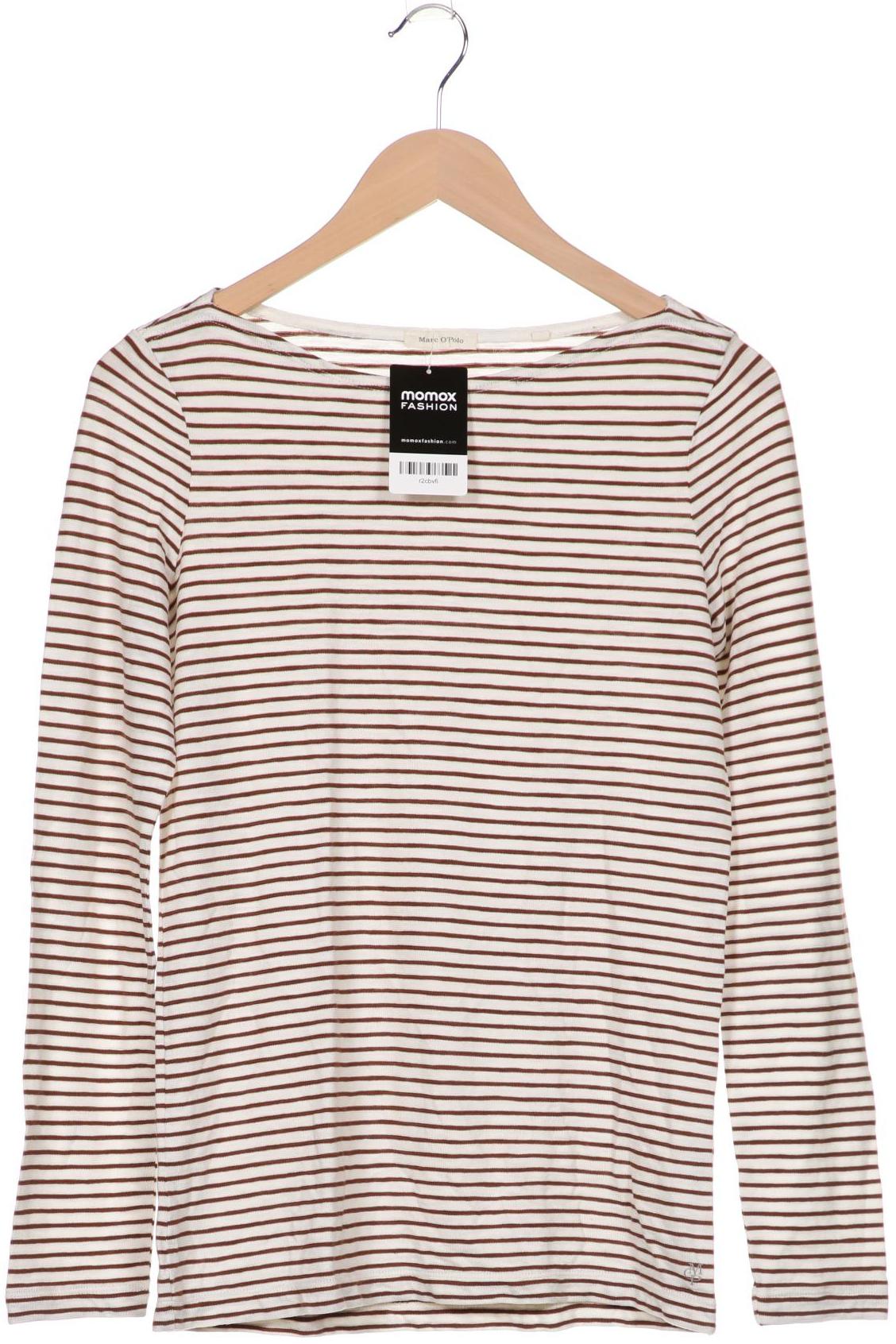 

Marc O Polo Damen Langarmshirt, weiß, Gr. 38
