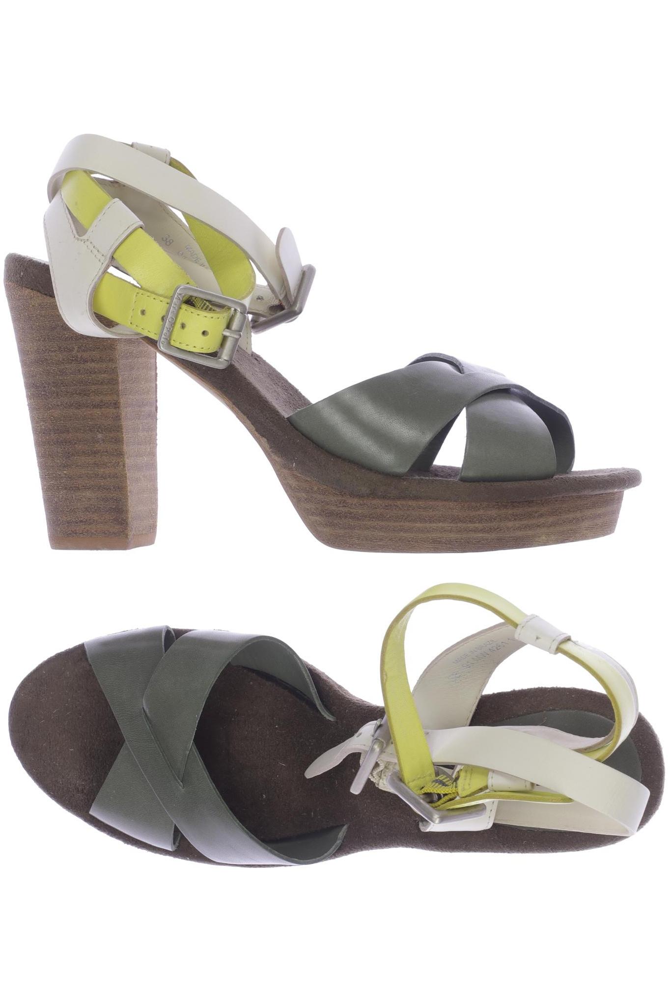 

Marc O Polo Damen Sandale, grün, Gr. 38