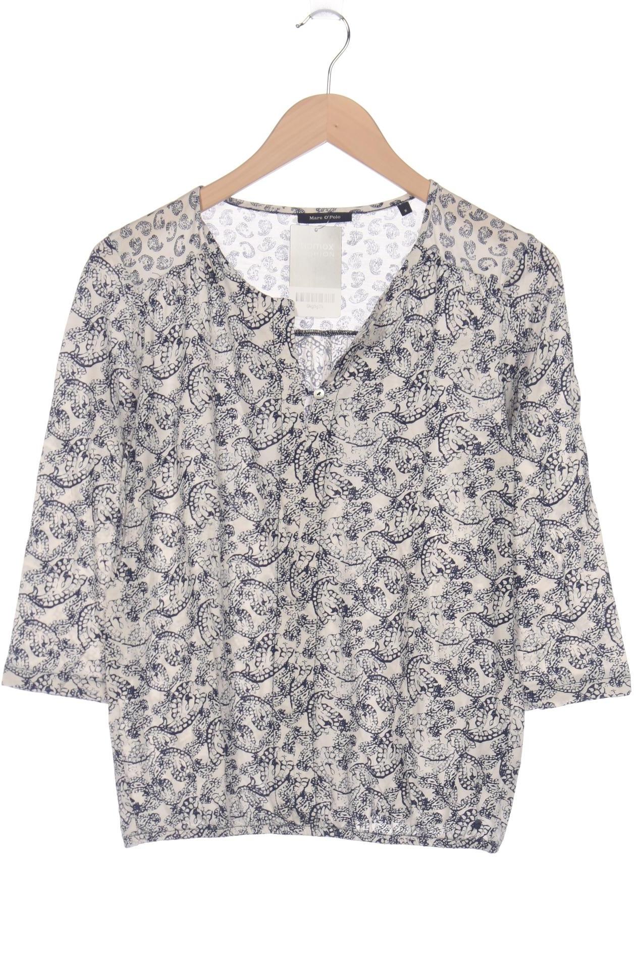 

Marc O Polo Damen Langarmshirt, weiß, Gr. 38