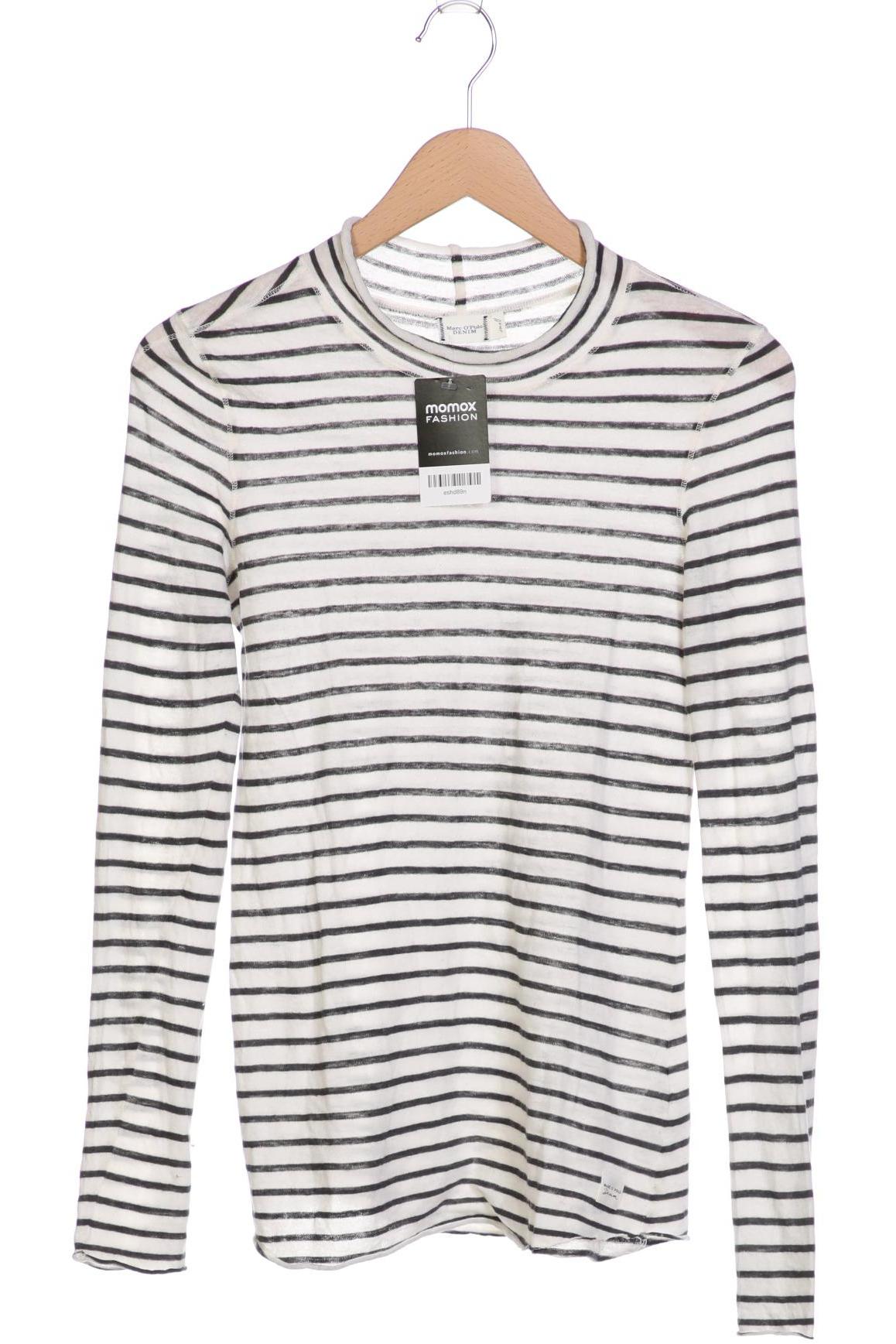 

Marc O Polo Damen Langarmshirt, weiß