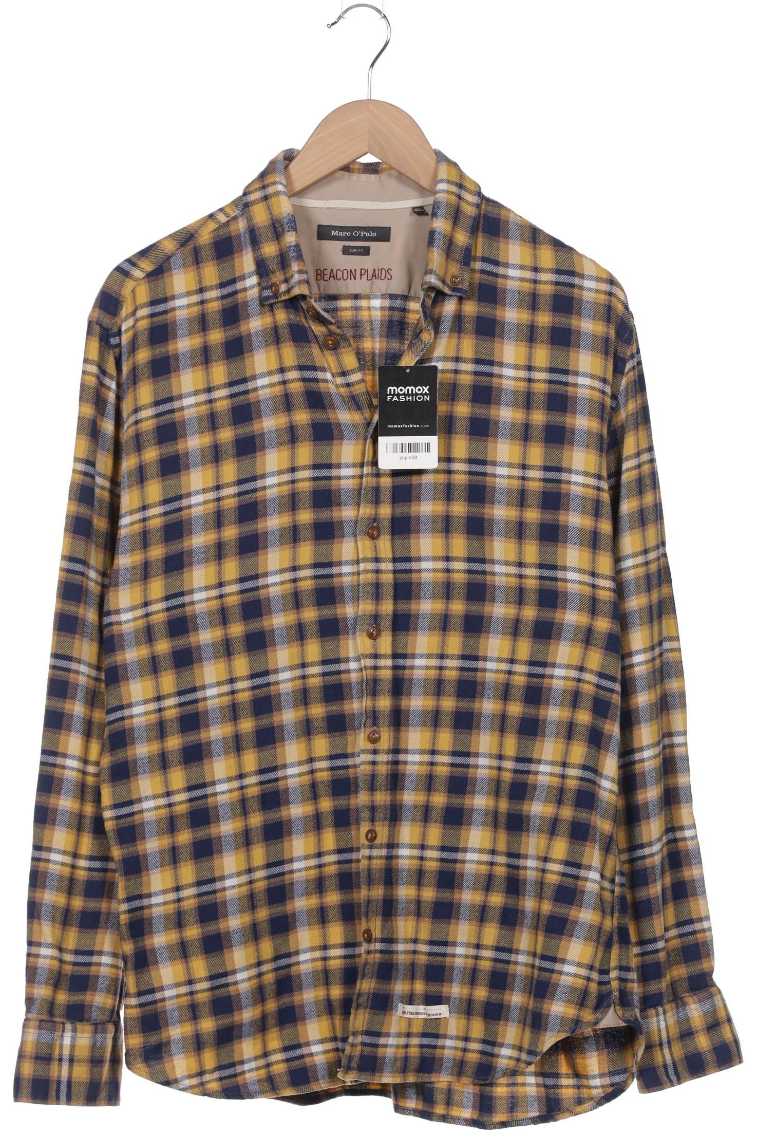 

Marc O Polo Herren Hemd, gelb, Gr. 56