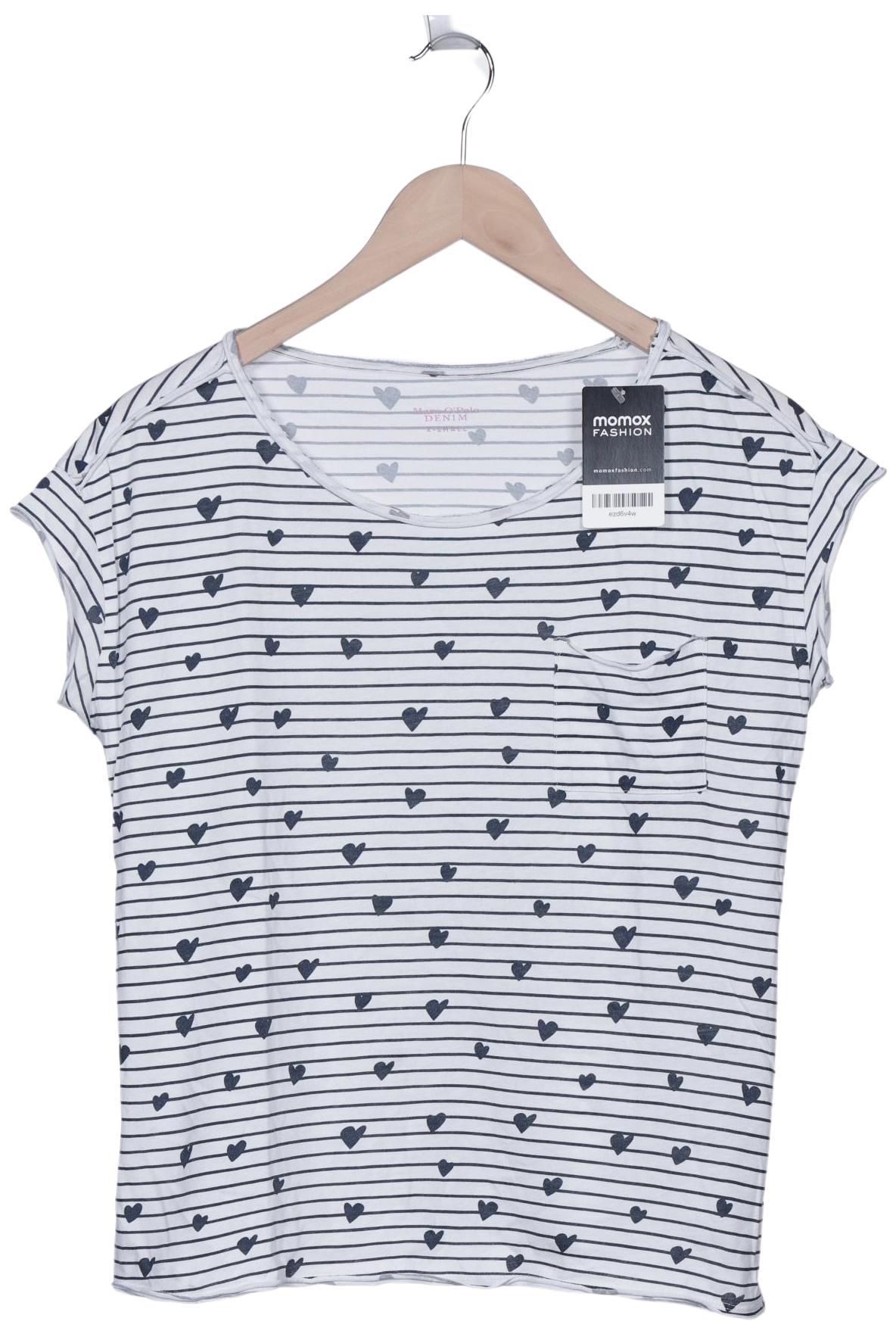 

Marc O Polo Damen T-Shirt, weiß, Gr. 34