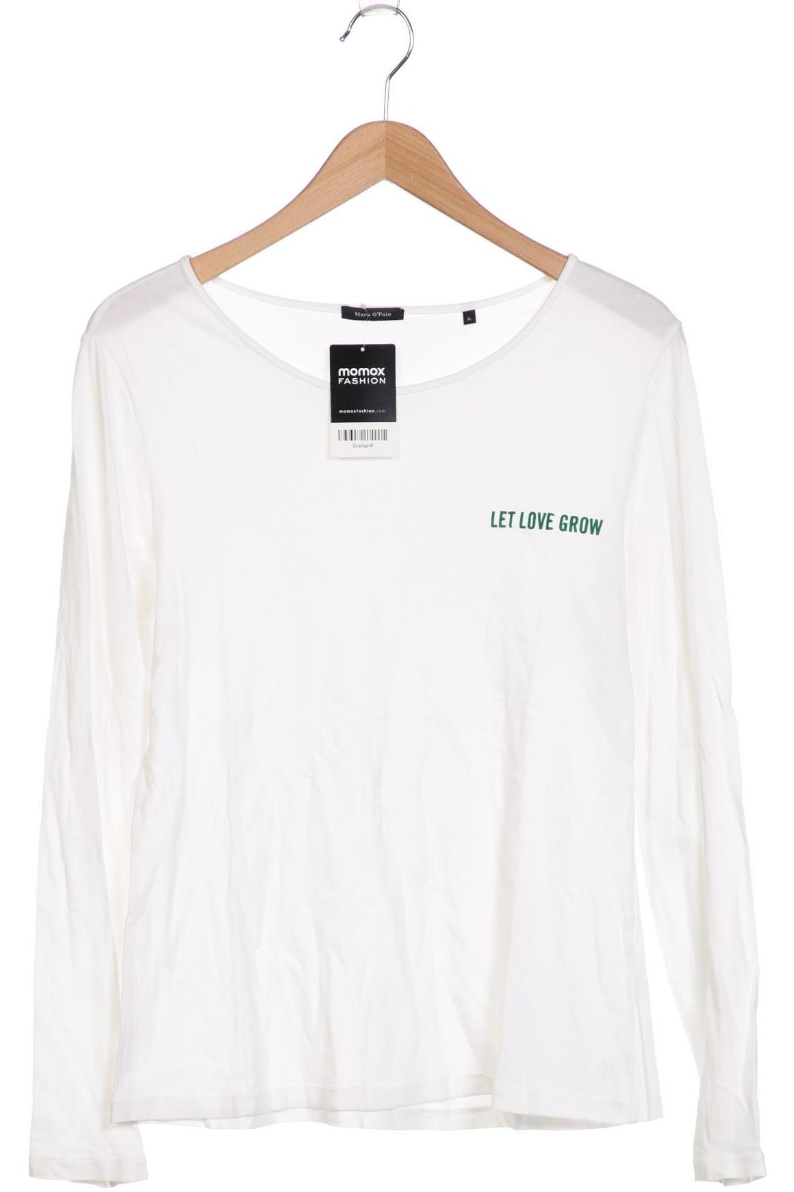

Marc O Polo Damen Langarmshirt, weiß, Gr. 44