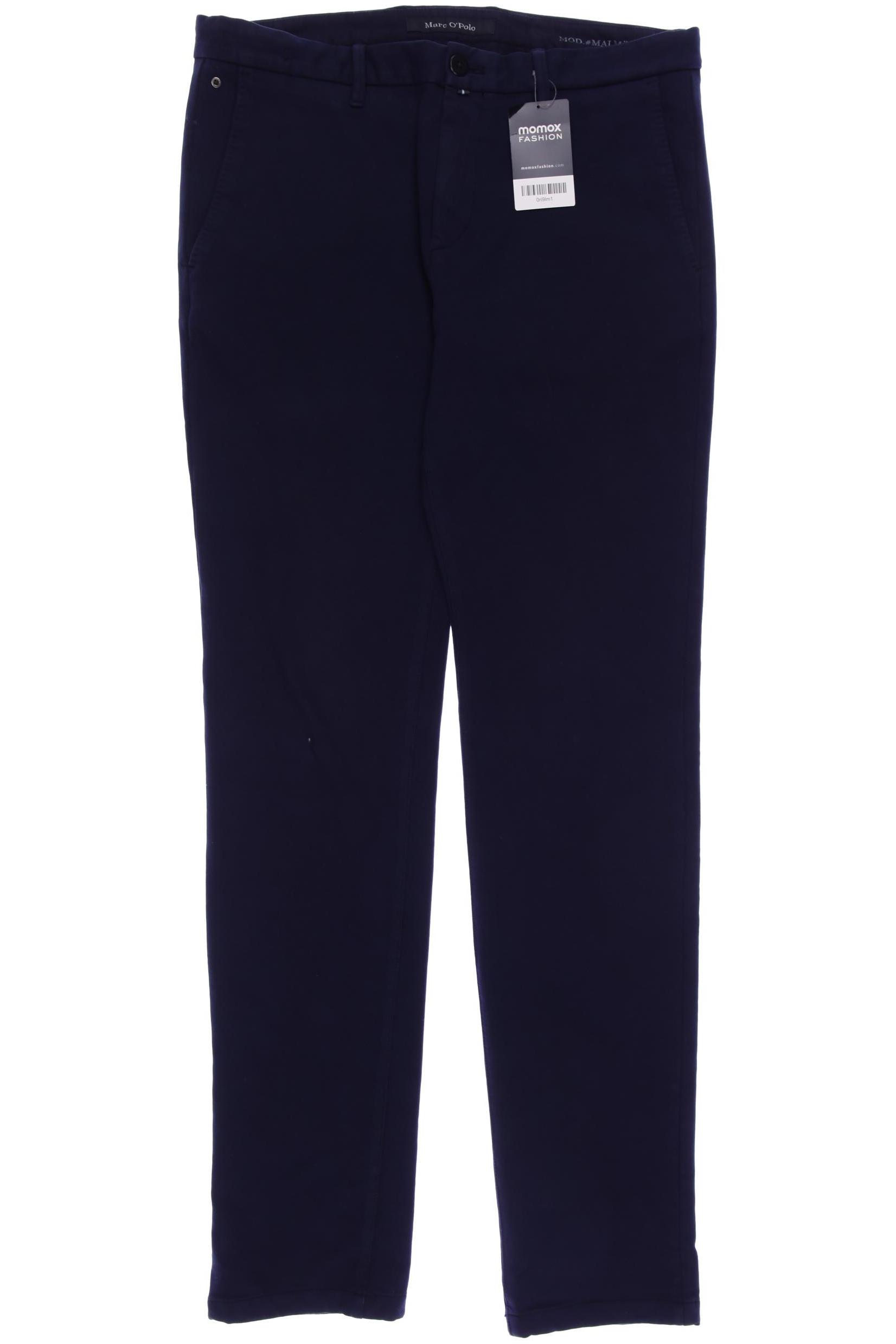 

Marc O Polo Herren Stoffhose, marineblau
