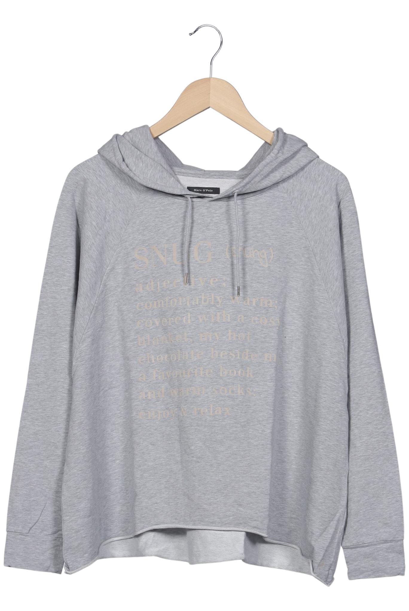 

Marc O Polo Damen Kapuzenpullover, grau, Gr. 44