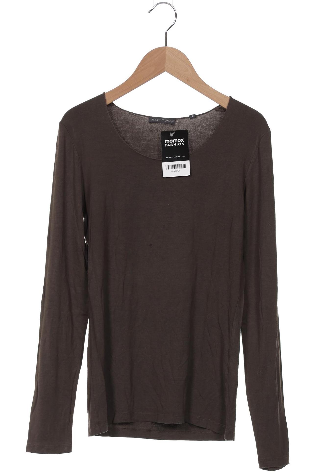 

Marc O Polo Damen Langarmshirt, braun, Gr. 42