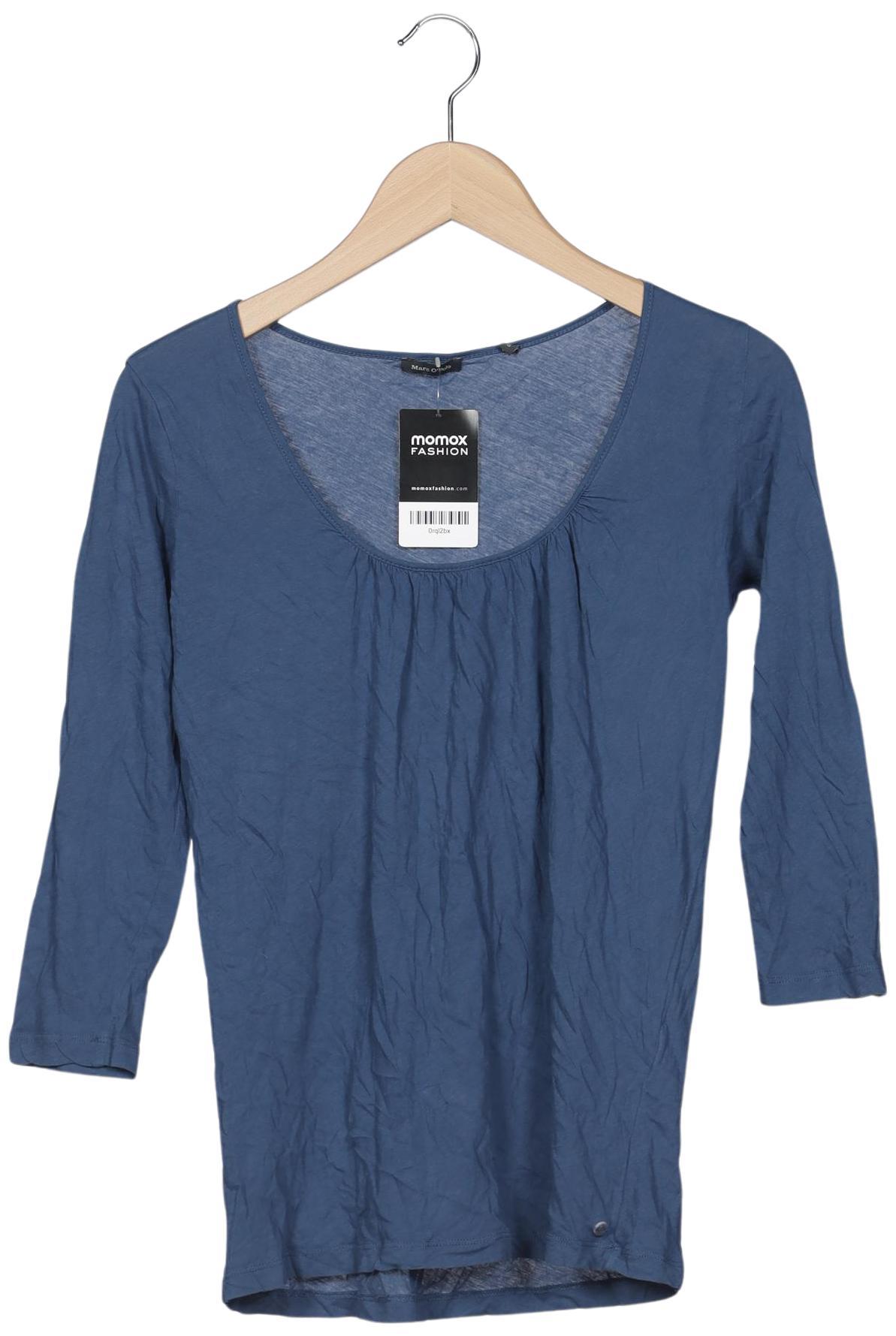 

Marc O Polo Damen Langarmshirt, blau, Gr. 36
