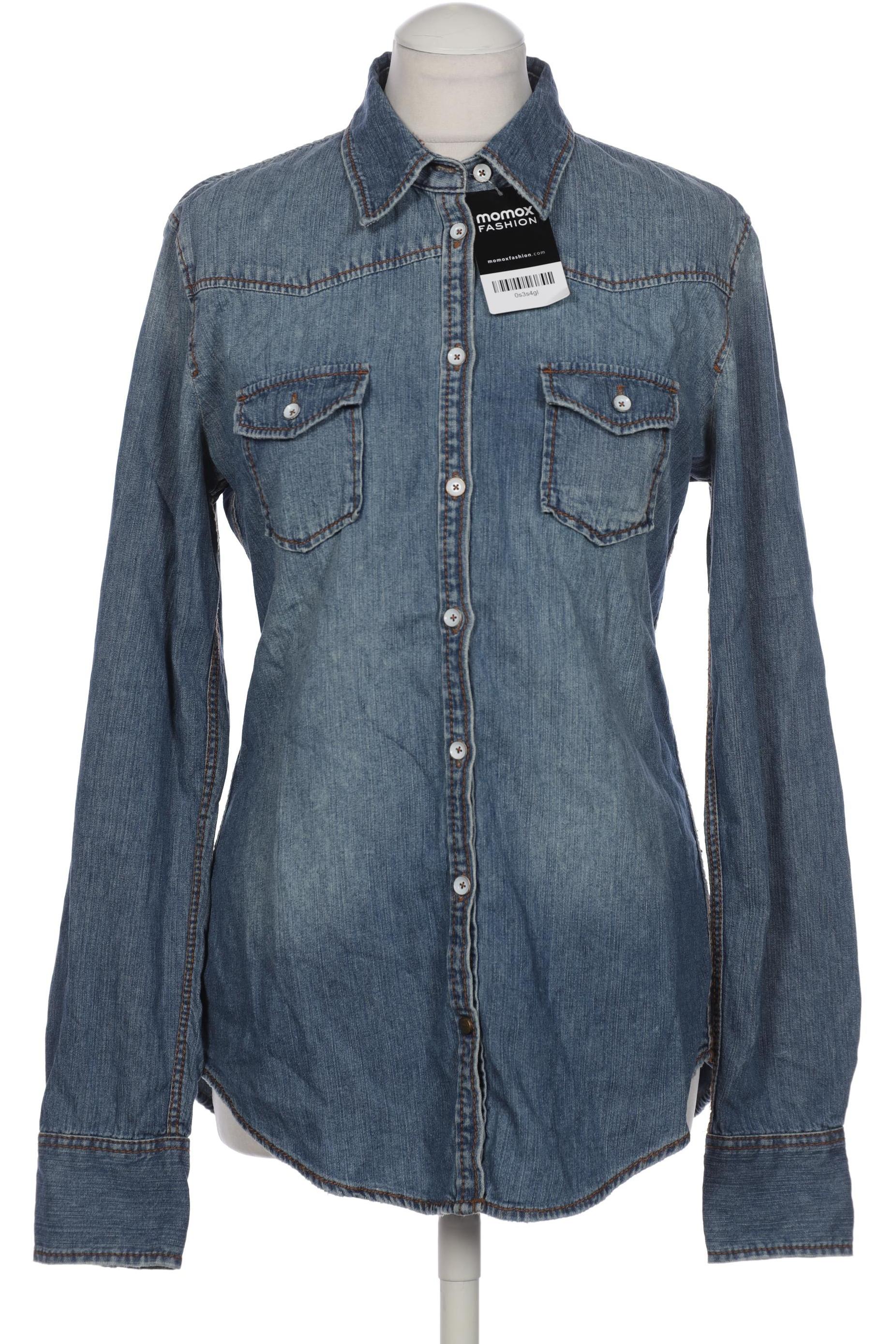 

Marc O Polo Damen Bluse, blau, Gr. 38