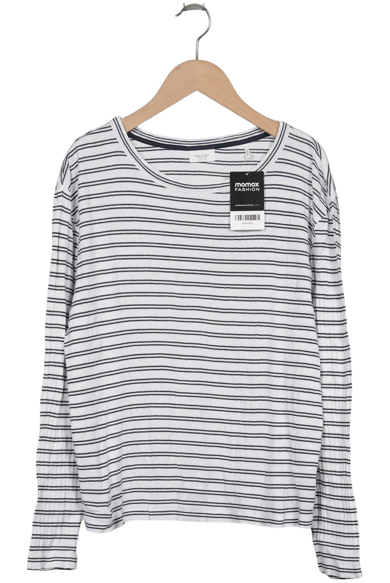 

Marc O Polo Damen Langarmshirt, weiß, Gr. 38
