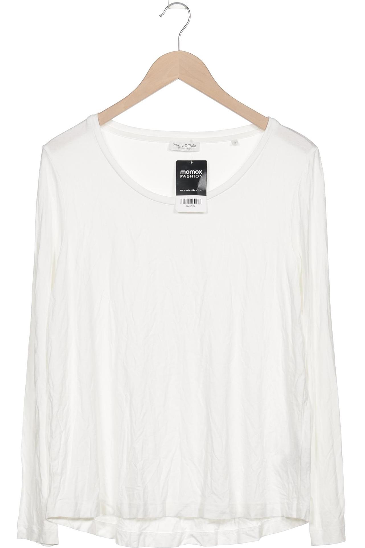 

Marc O Polo Damen Langarmshirt, weiß, Gr. 42