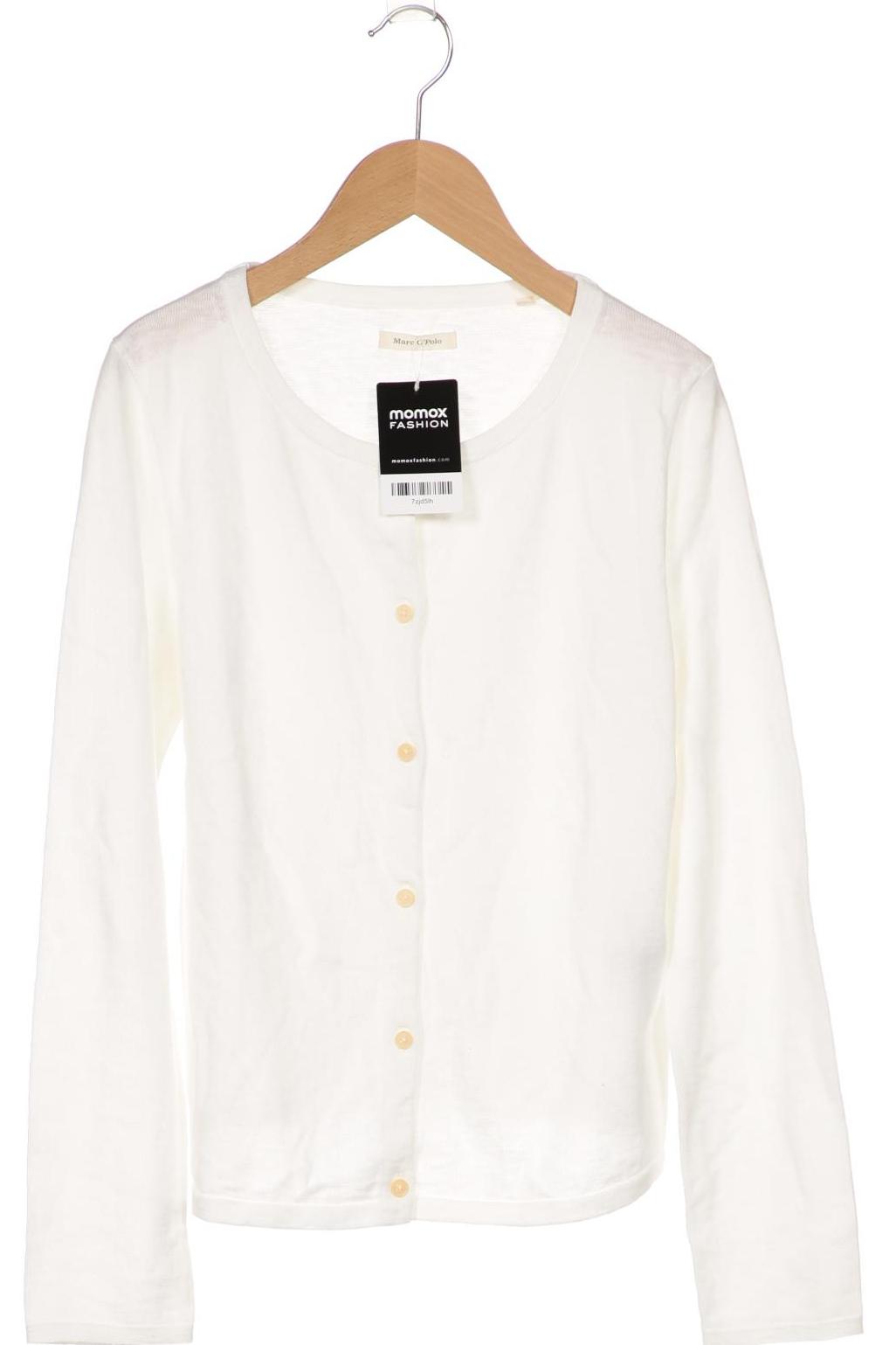 

Marc O Polo Damen Strickjacke, weiß, Gr. 36