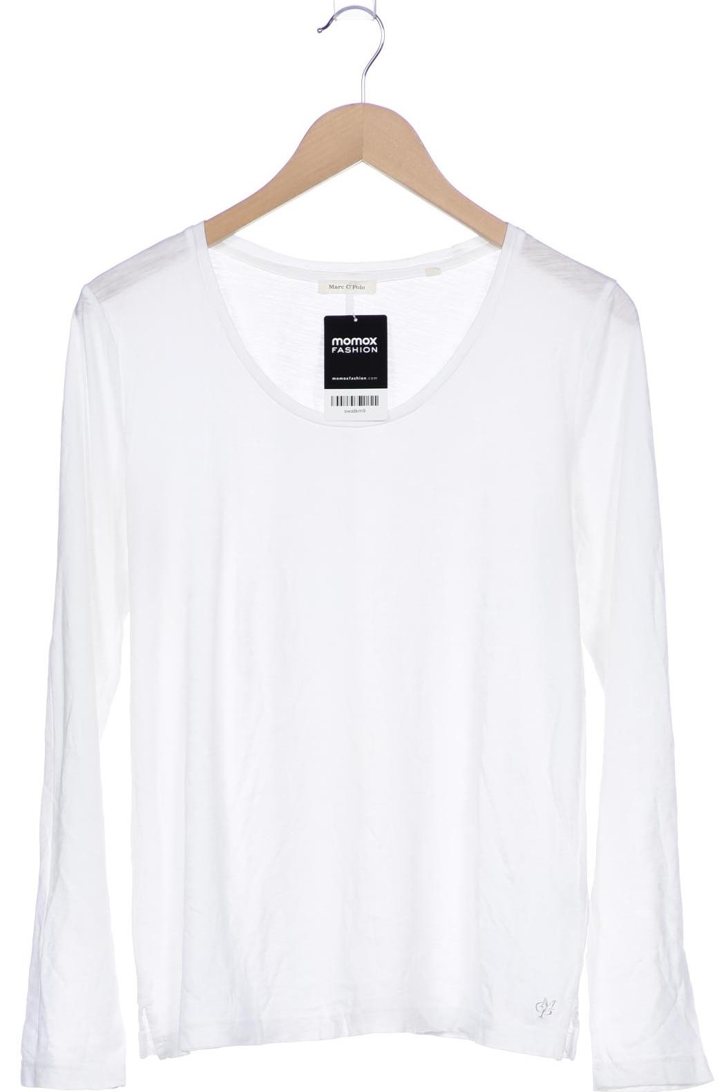 

Marc O Polo Damen Langarmshirt, weiß, Gr. 36