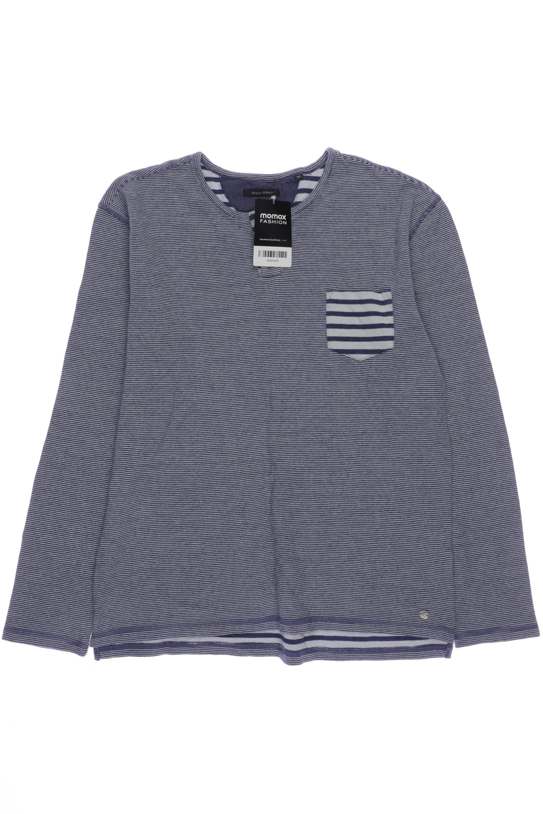 

Marc O Polo Herren Langarmshirt, blau, Gr. 164