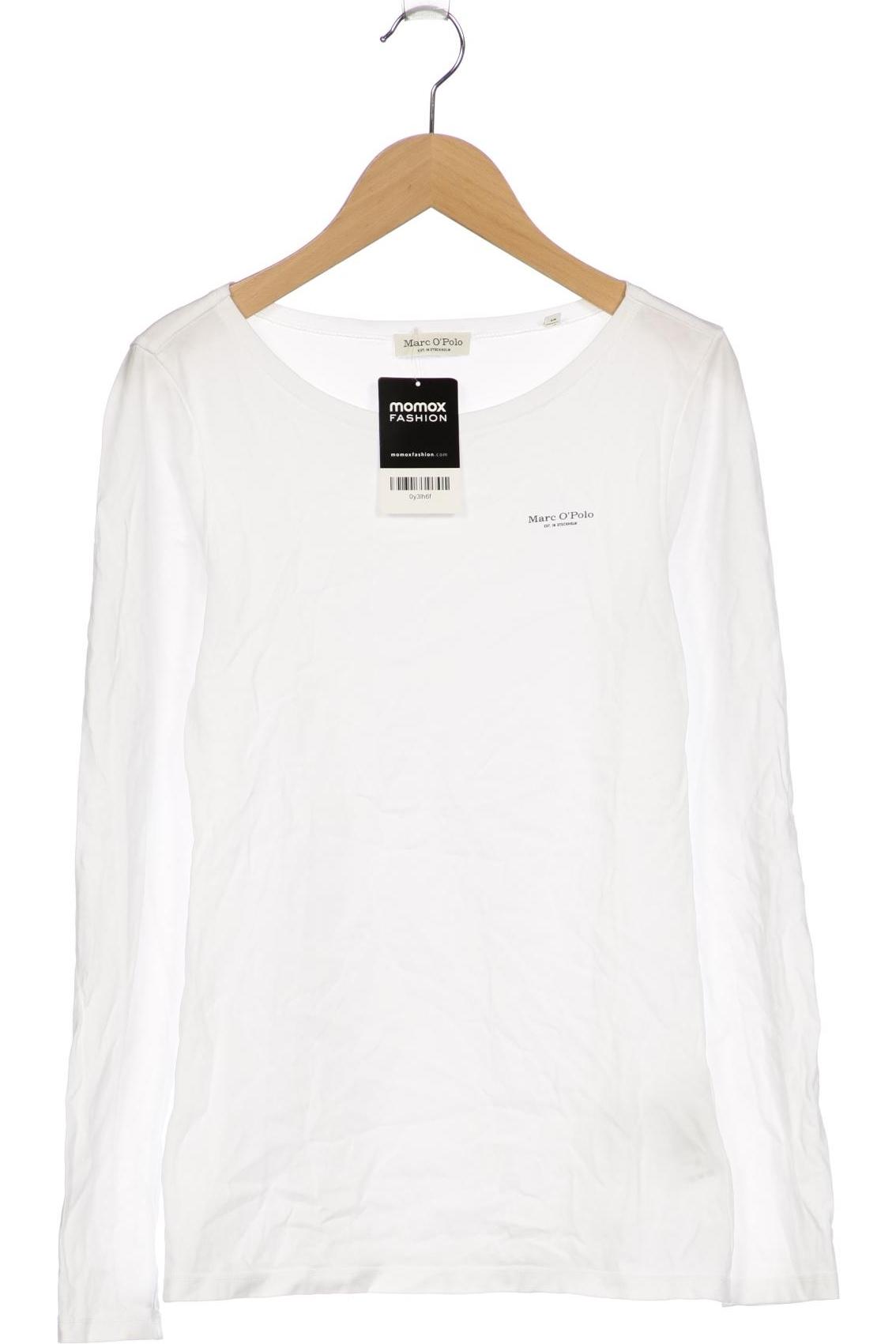 

Marc O Polo Damen Langarmshirt, weiß, Gr. 34