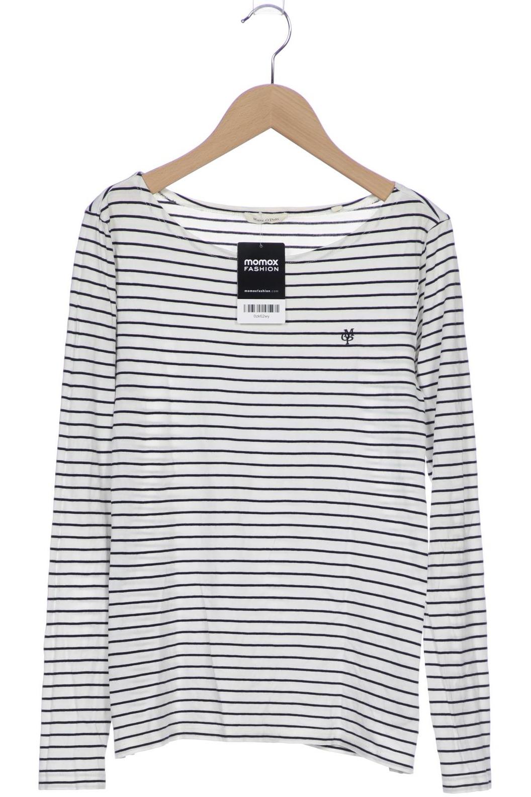 

Marc O Polo Damen Langarmshirt, weiß, Gr. 36
