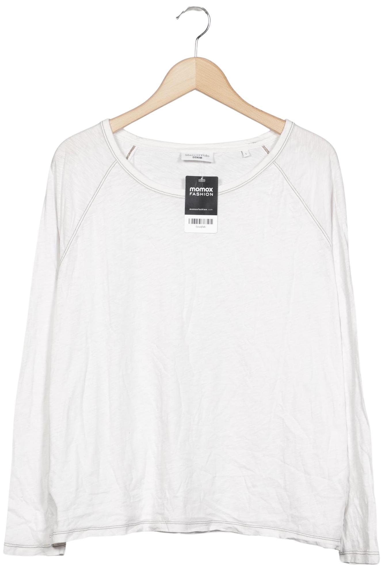 

Marc O Polo Damen Langarmshirt, weiß, Gr. 42