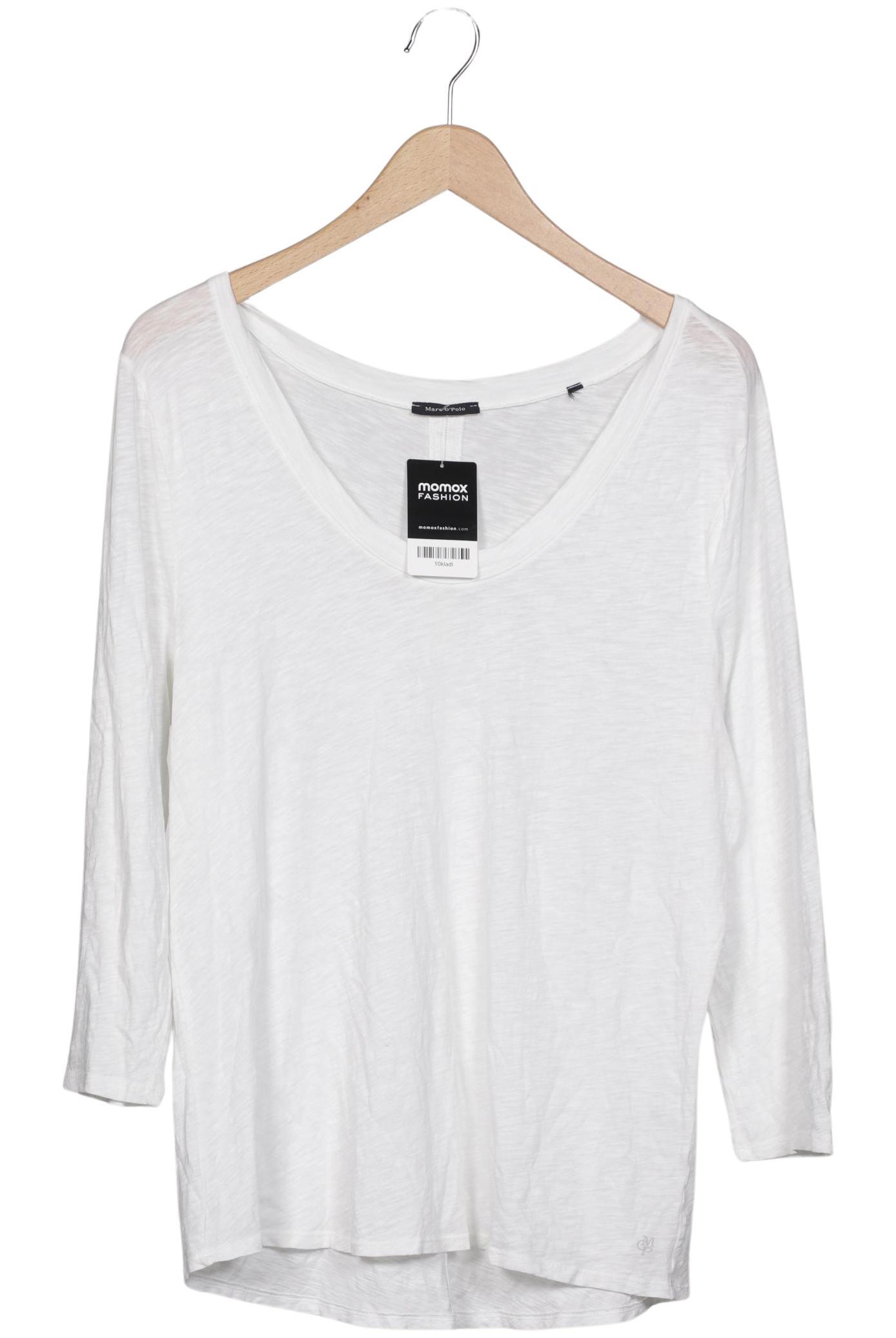 

Marc O Polo Damen Langarmshirt, weiß, Gr. 42