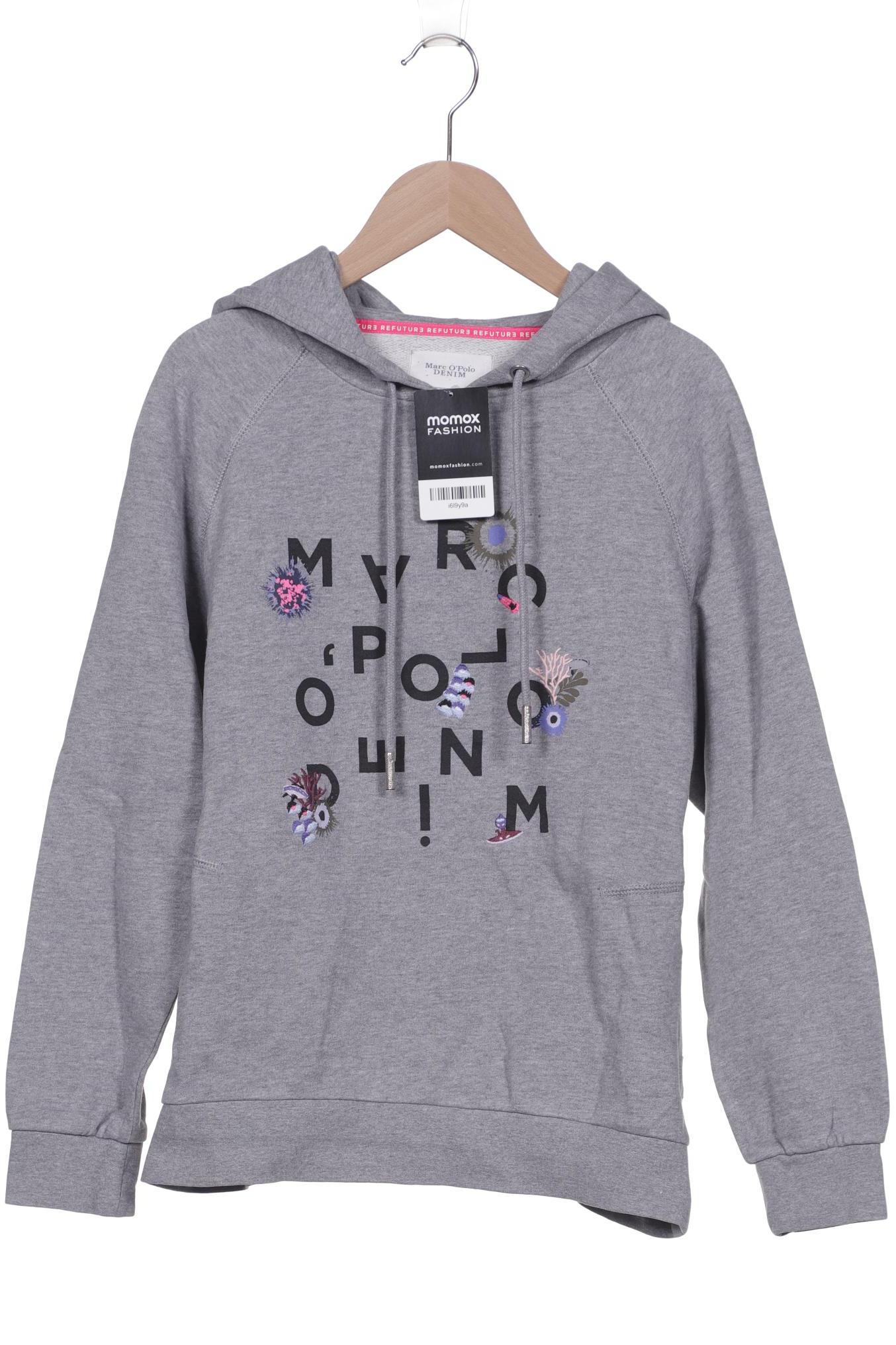 

Marc O Polo Damen Kapuzenpullover, grau, Gr. 34