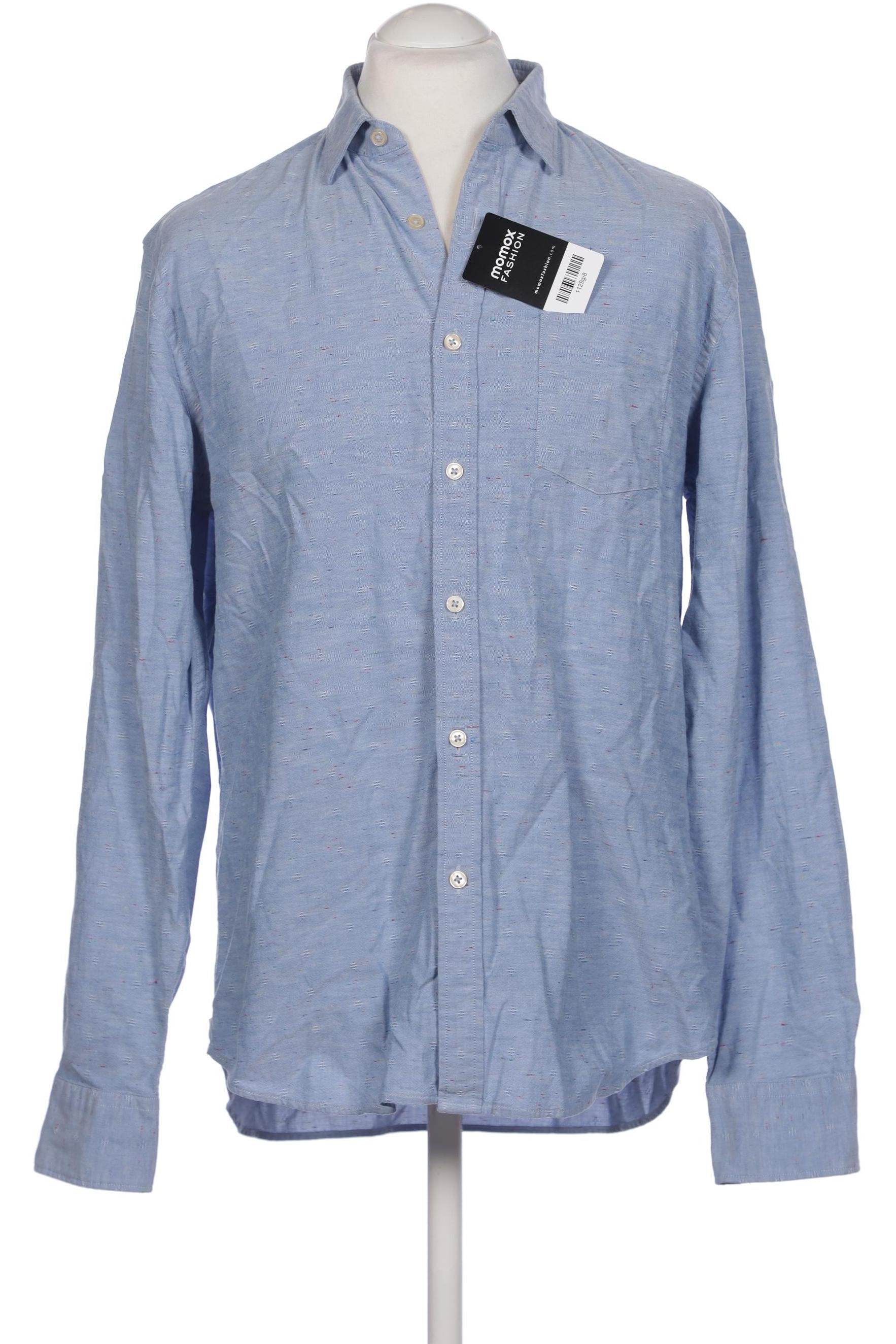 

Marc O Polo Herren Hemd, blau, Gr. 52