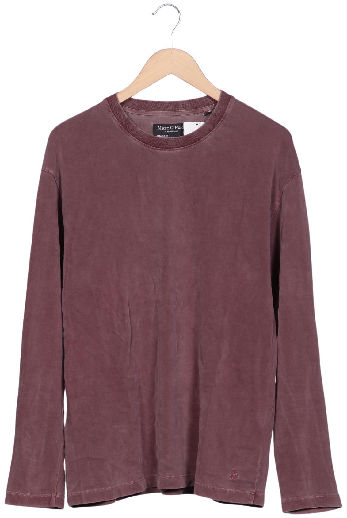 Thumbnail - Marc O Polo Herren Langarmshirt, bordeaux, Gr. 48