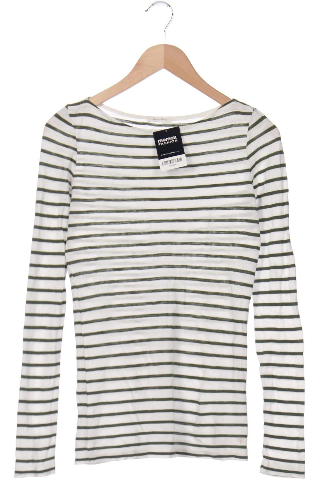 

Marc O Polo Damen Langarmshirt, weiß