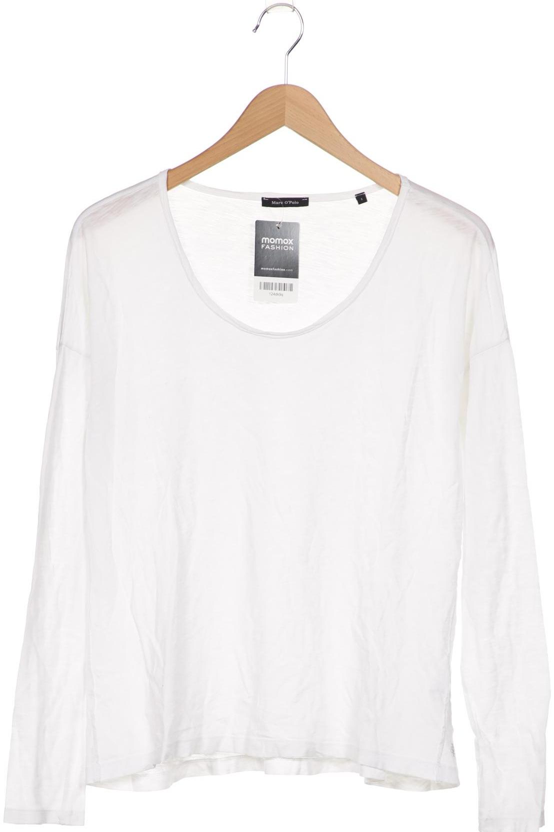 

Marc O Polo Damen Langarmshirt, weiß